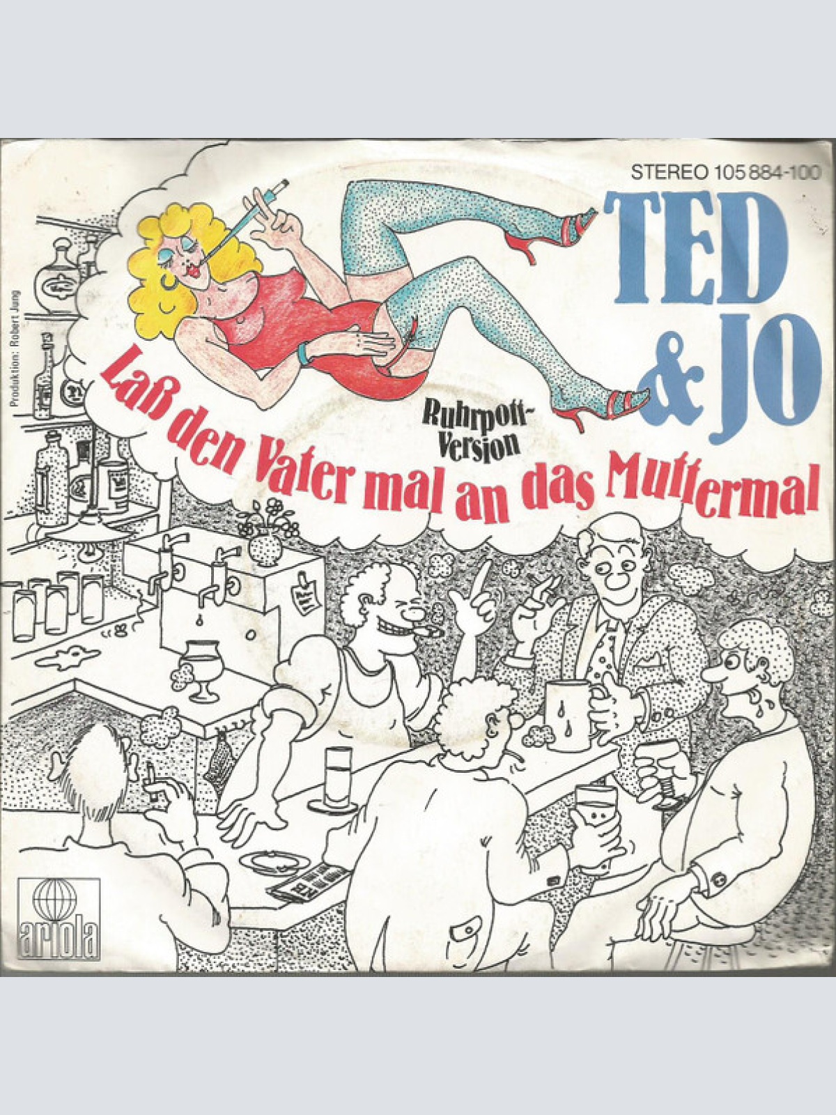 Vinyl / Ted & Jo - Laß Den Vater Mal An Das Muttermal