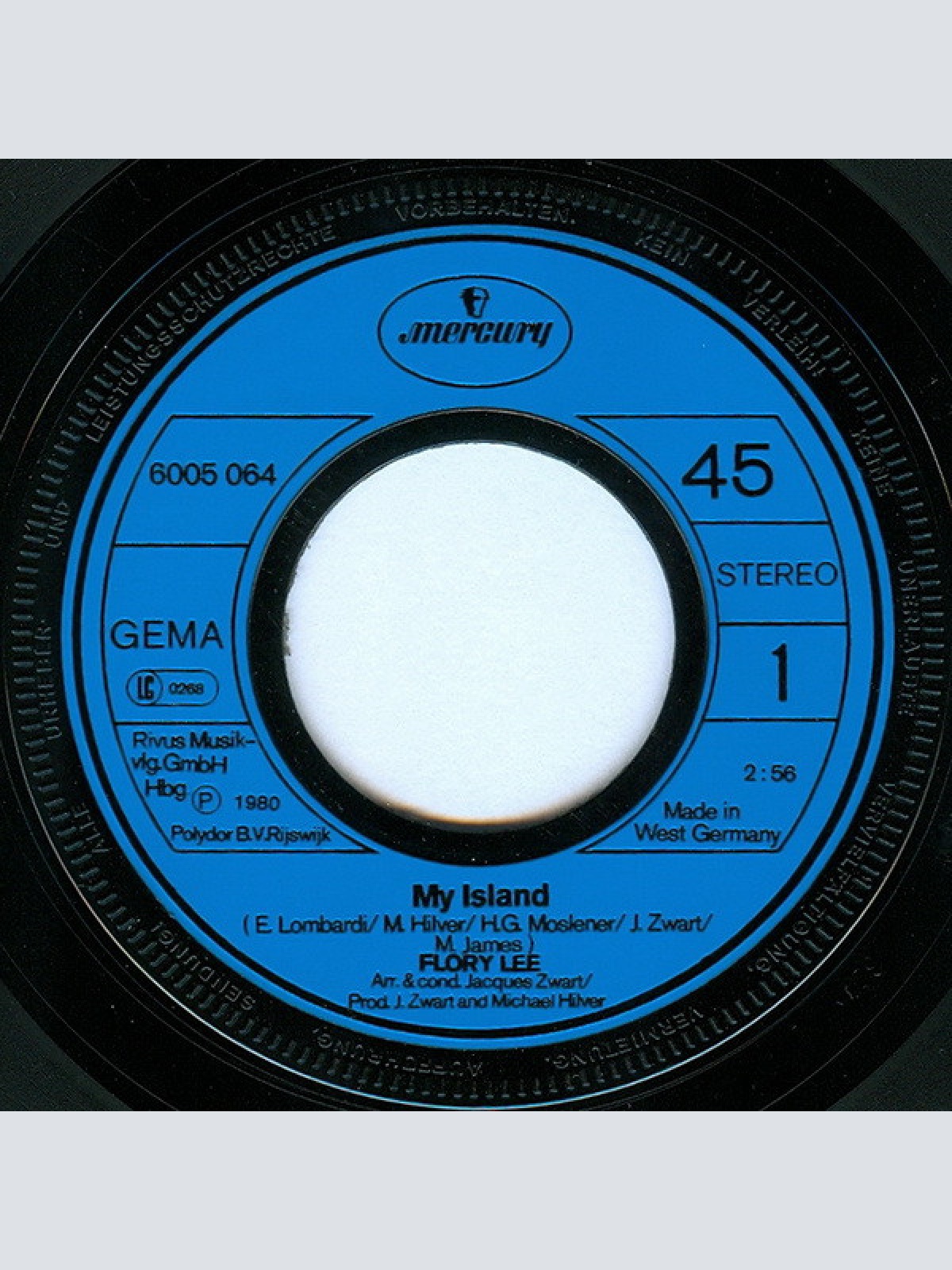 Vinyl / Flory Lee - My Island