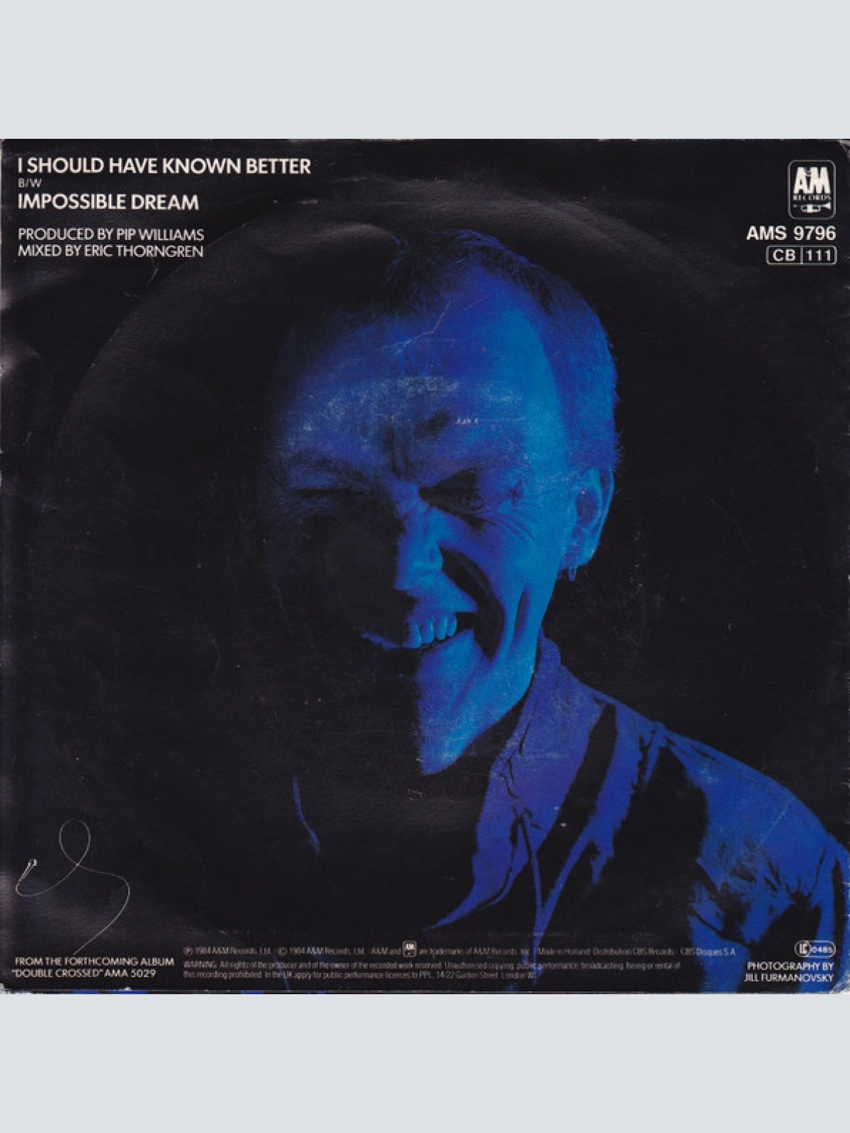 Vinyl / Jim Diamond - I Should Have Known Better