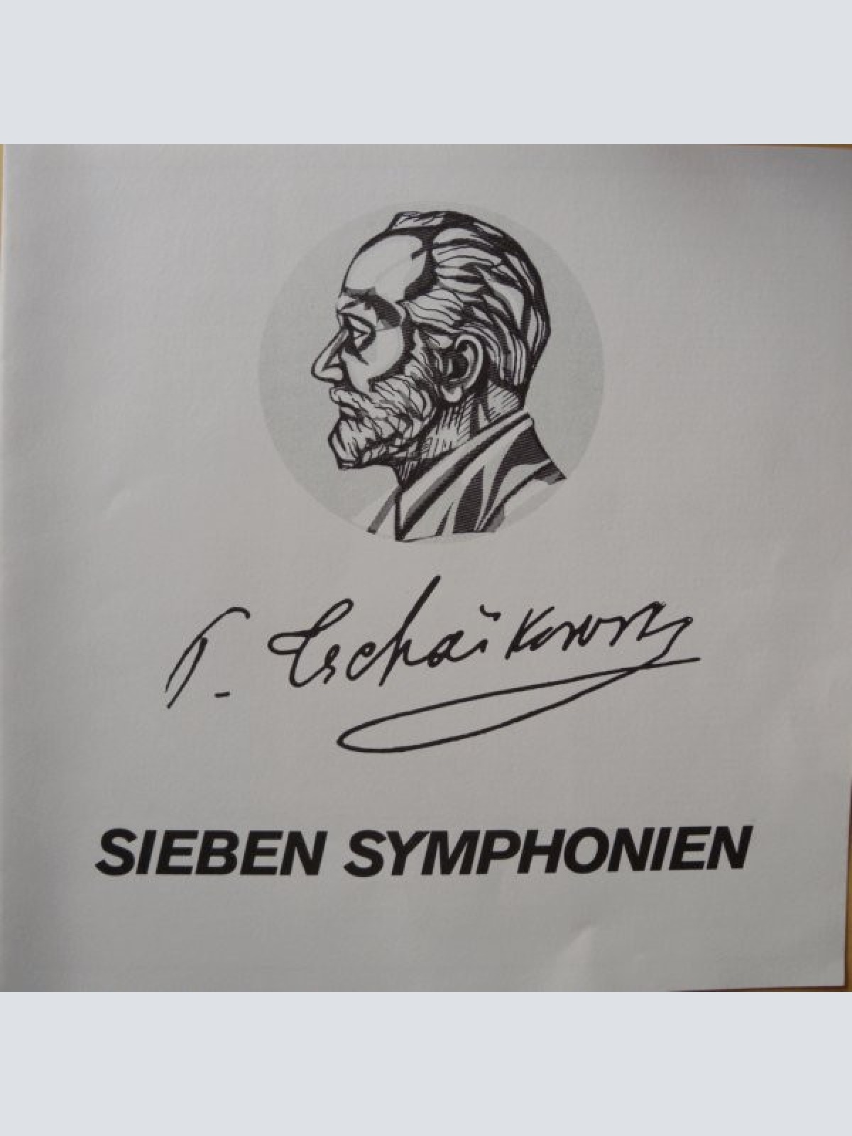 Vinyl / P. Tschaïkowsky* - Sieben Symphonien