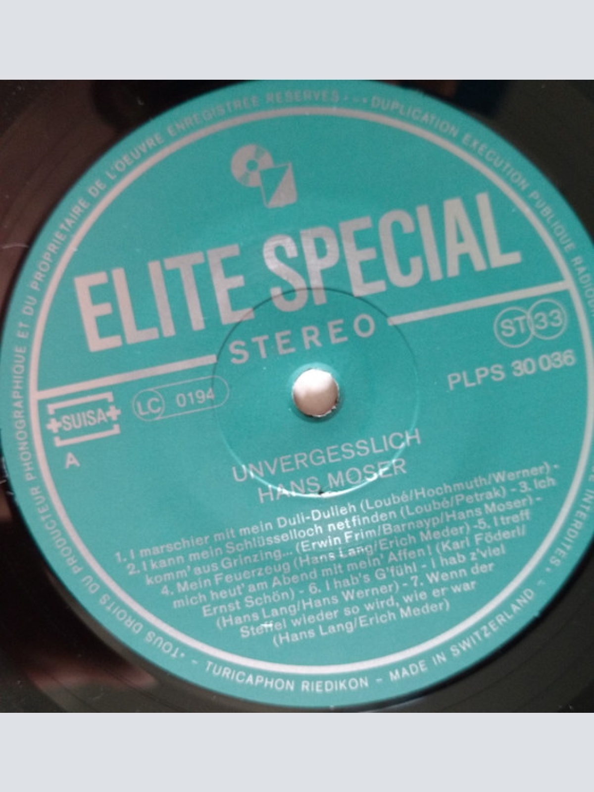 Vinyl / Hans Moser - Unvergesslich