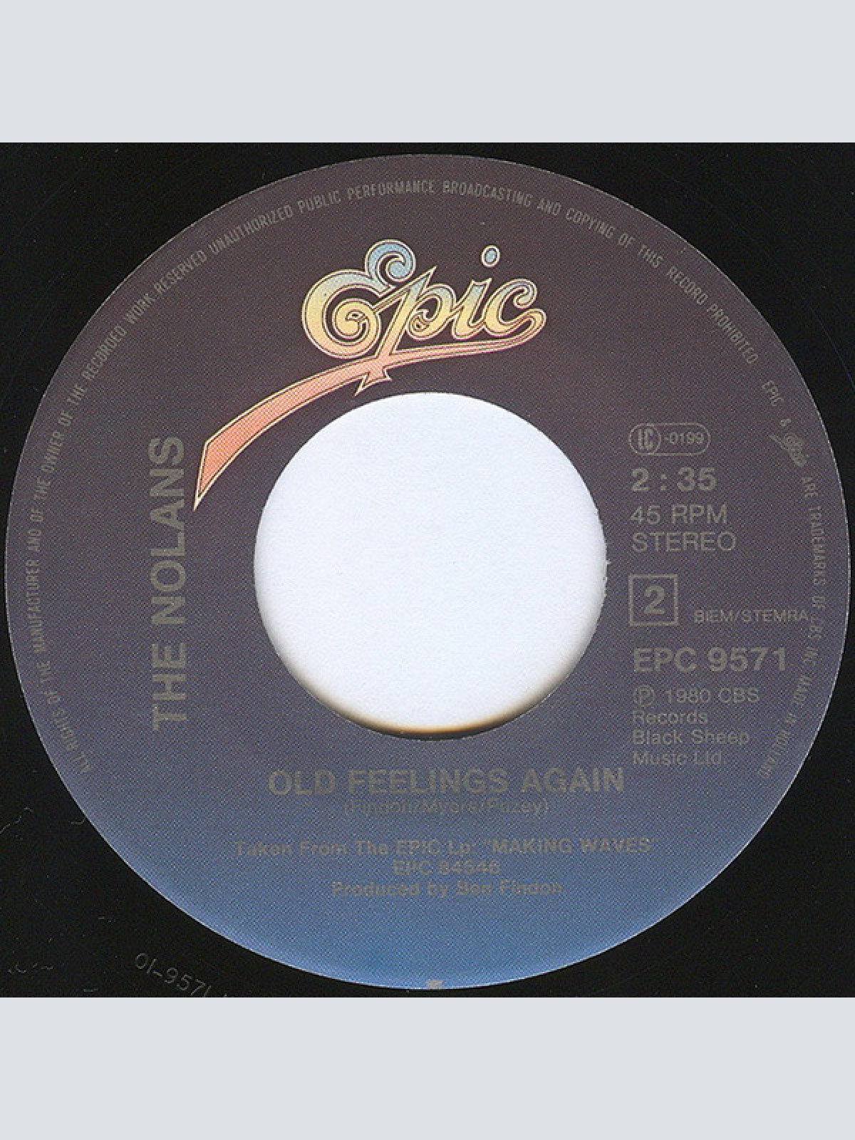 Vinyl / The Nolans - Attention To Me