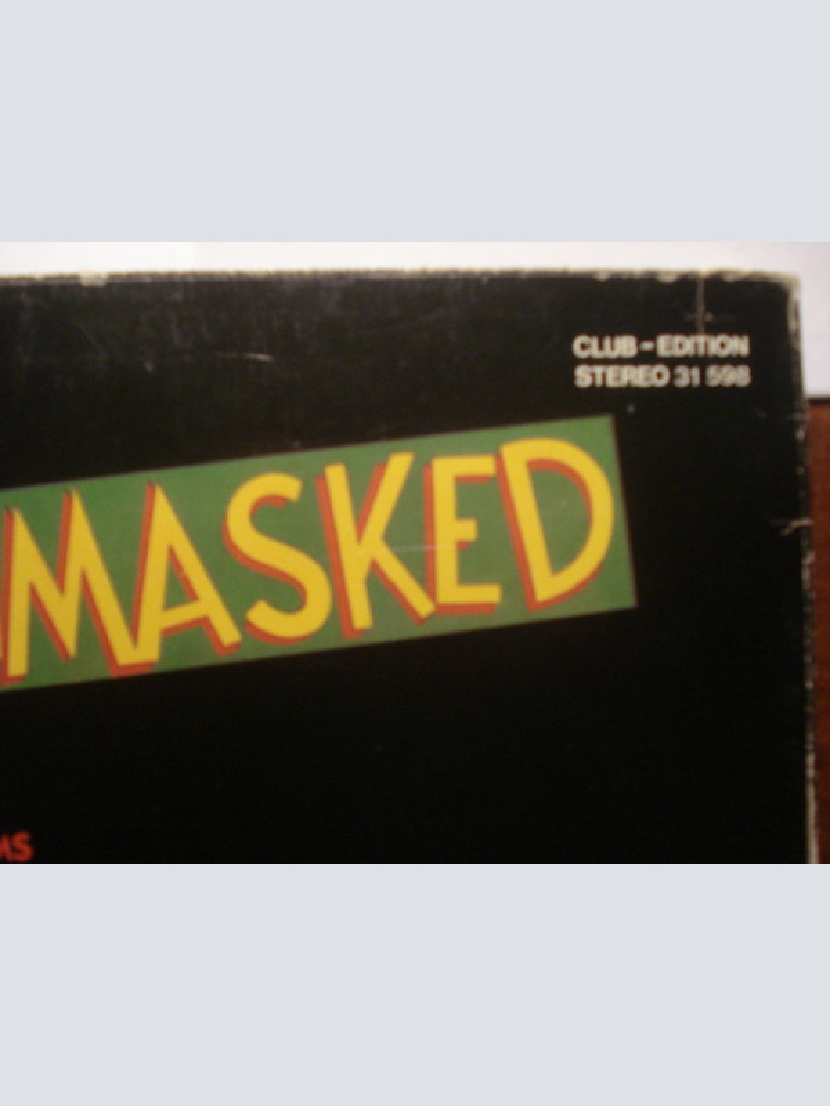 Vinyl / Kiss - Unmasked