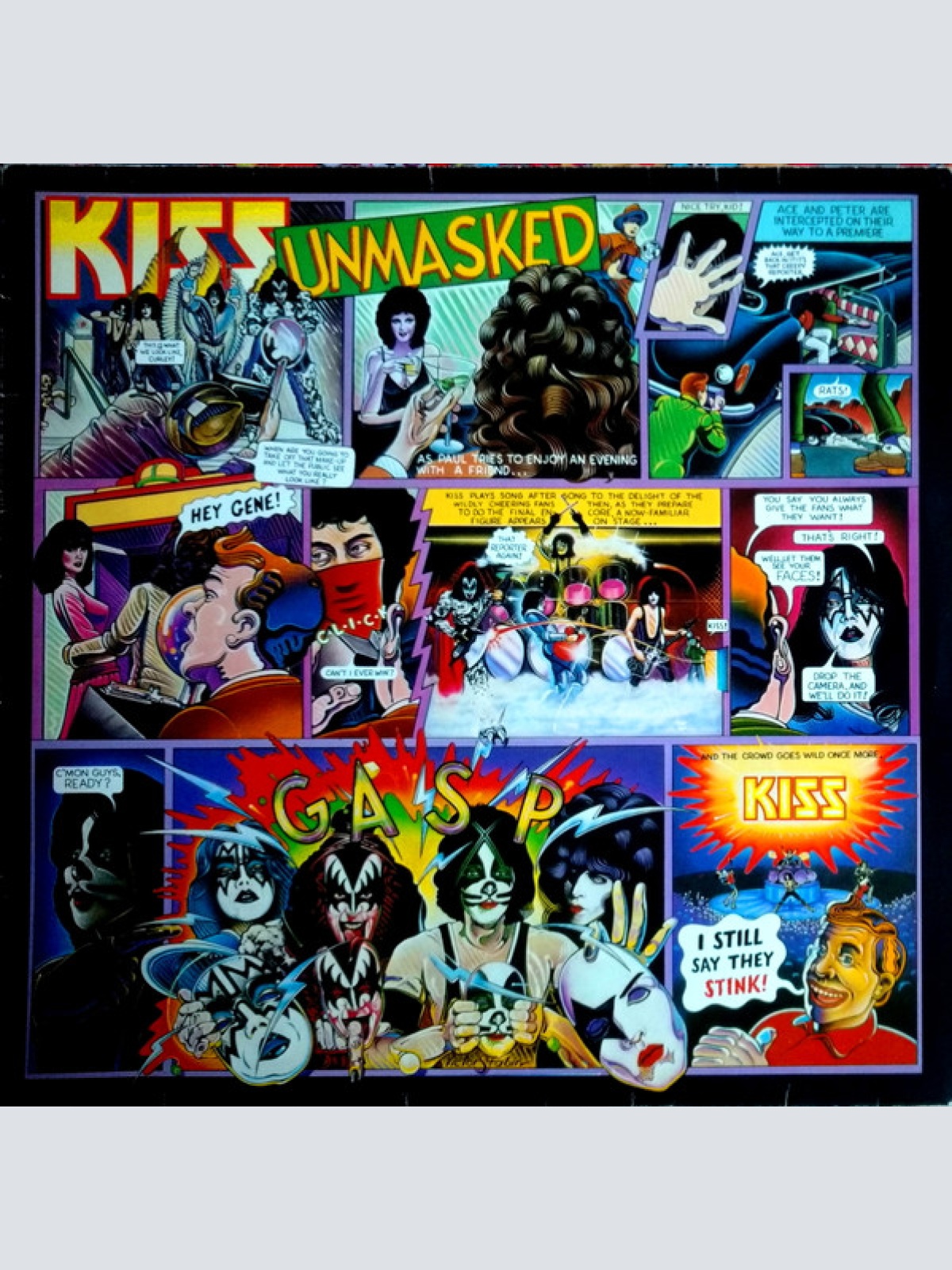 Vinyl / Kiss - Unmasked