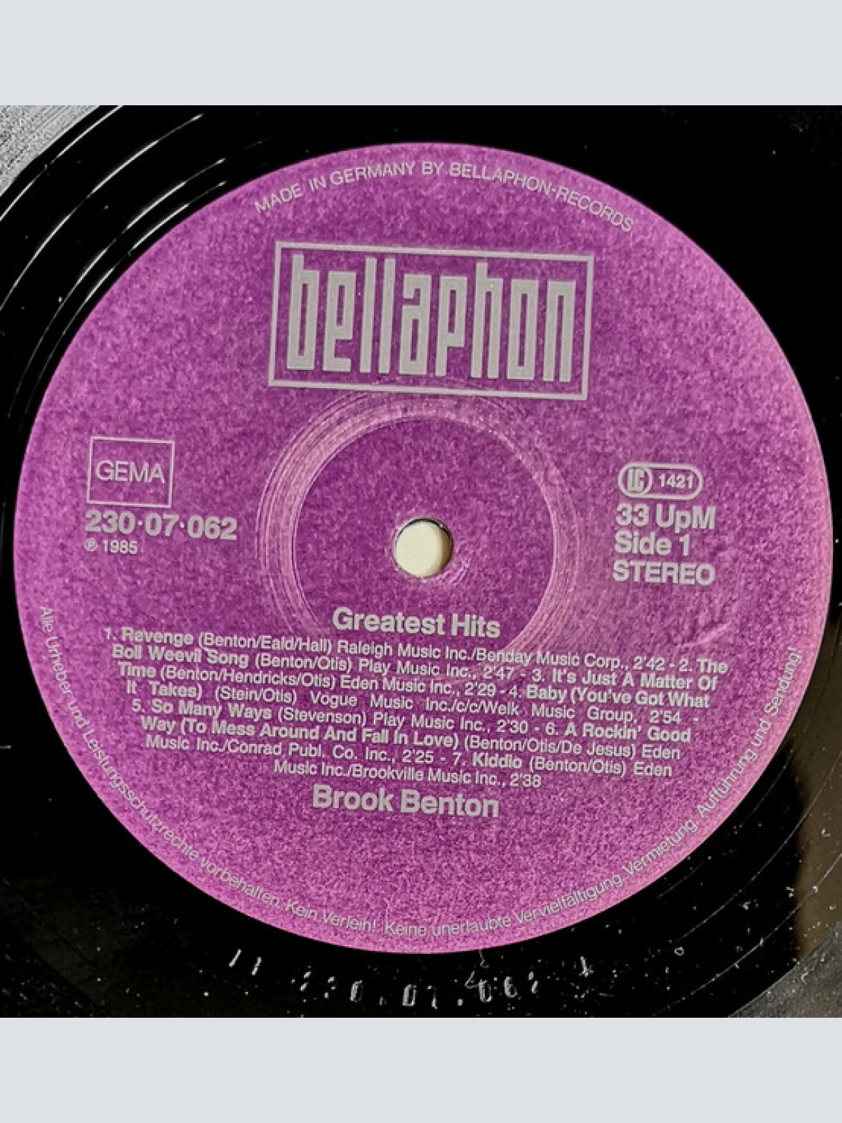 Vinyl / Brook Benton - Greatest Hits