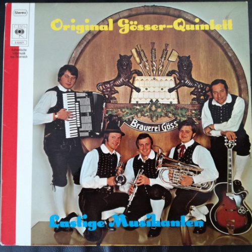 Vinyl / Original Gösser Quintett* - Lustige Musikanten