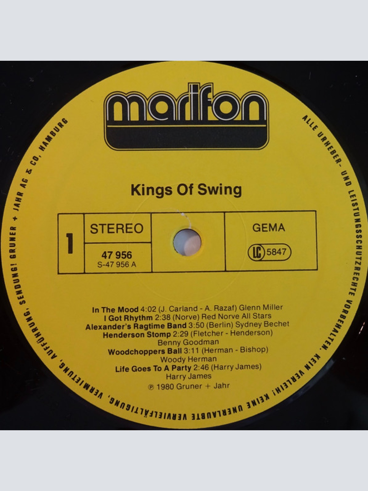 Vinyl / Various - Kings Of Swing