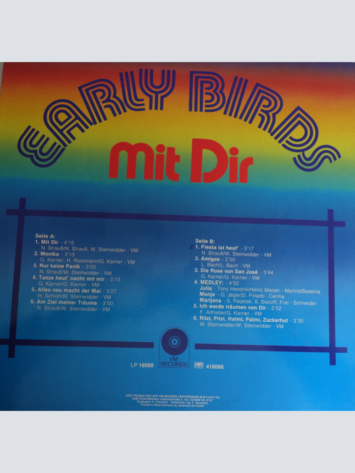 Vinyl / Early Birds - Mit Dir