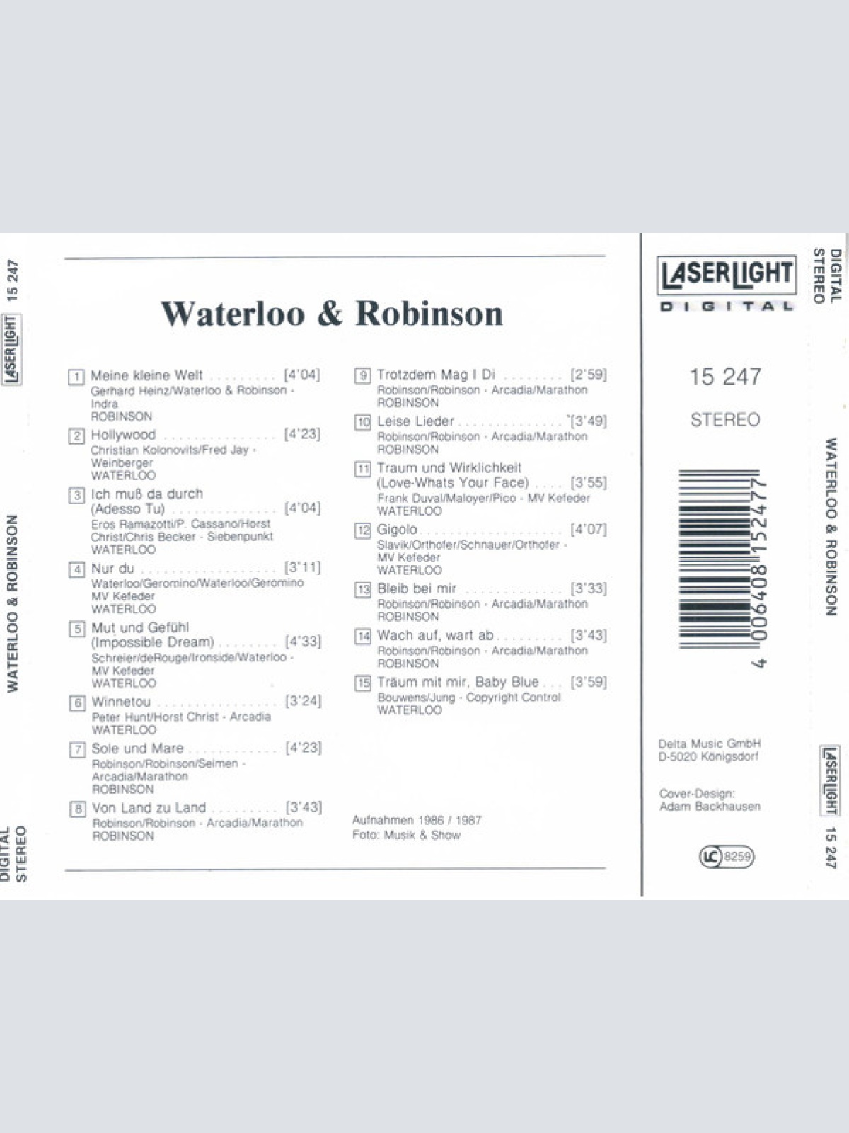 CD / Waterloo (3) & Robinson (3) - Waterloo & Robinson