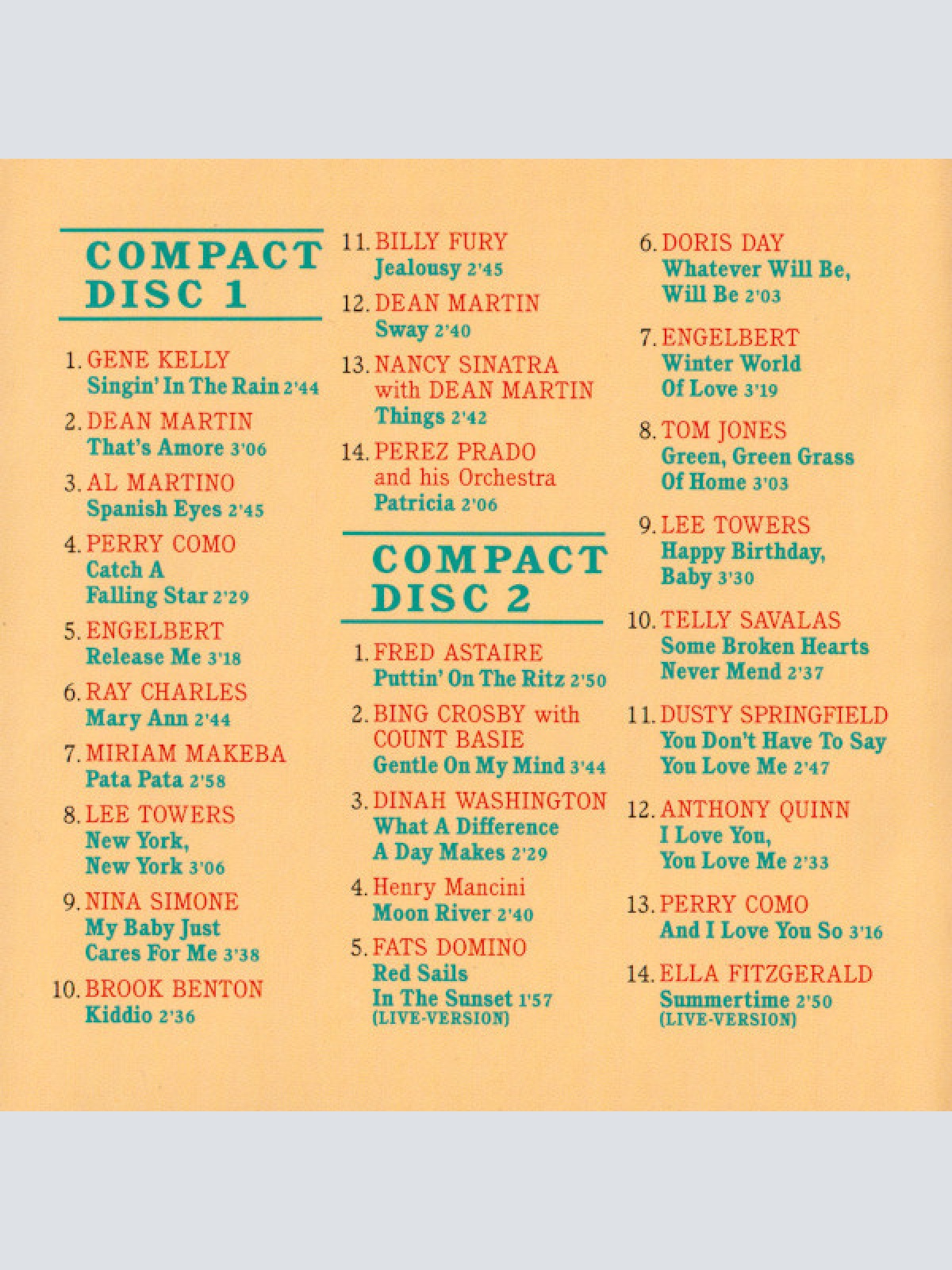 CD / Various - Singin' In The Rain