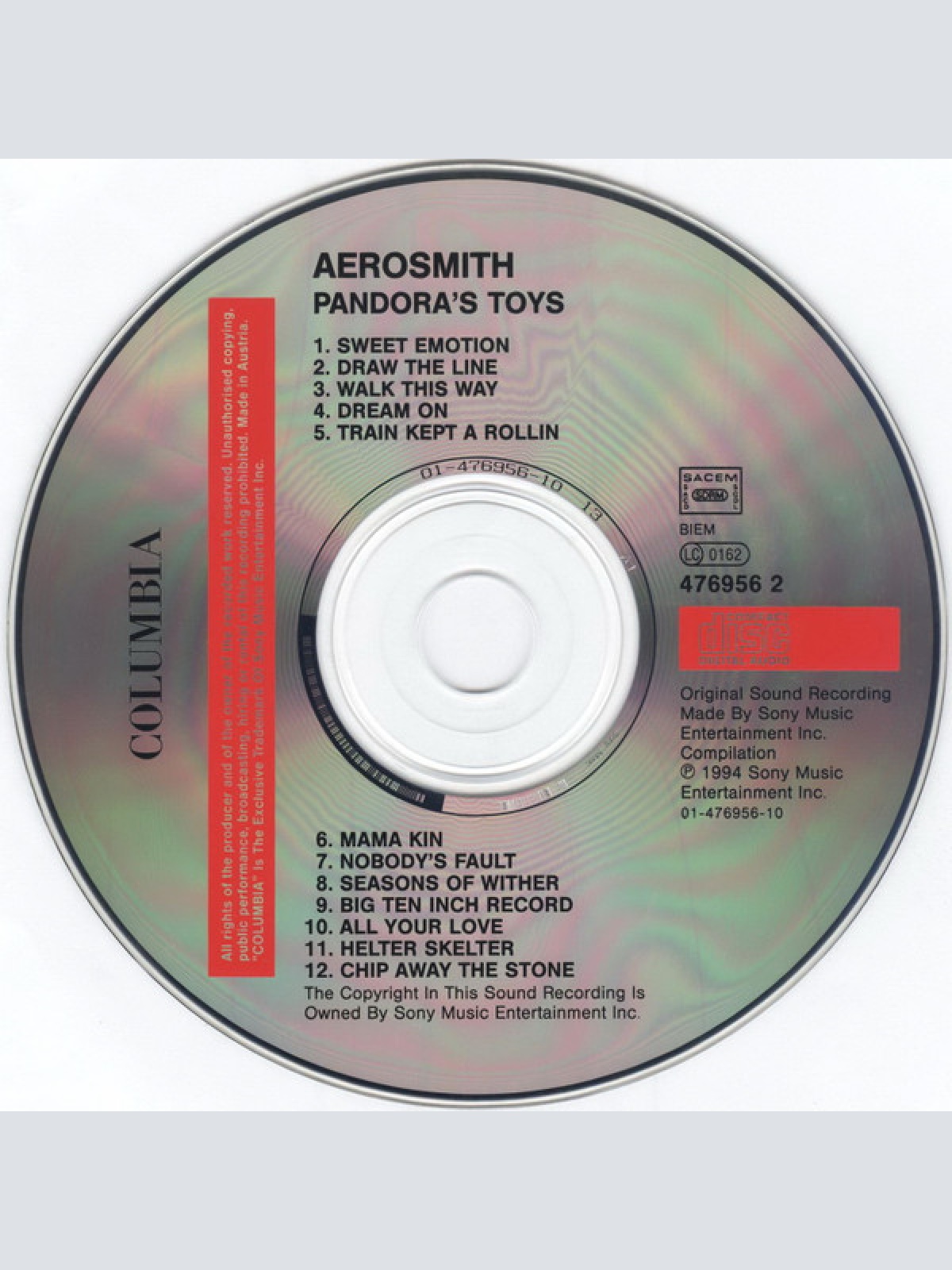 CD / Aerosmith - Pandora's Toys