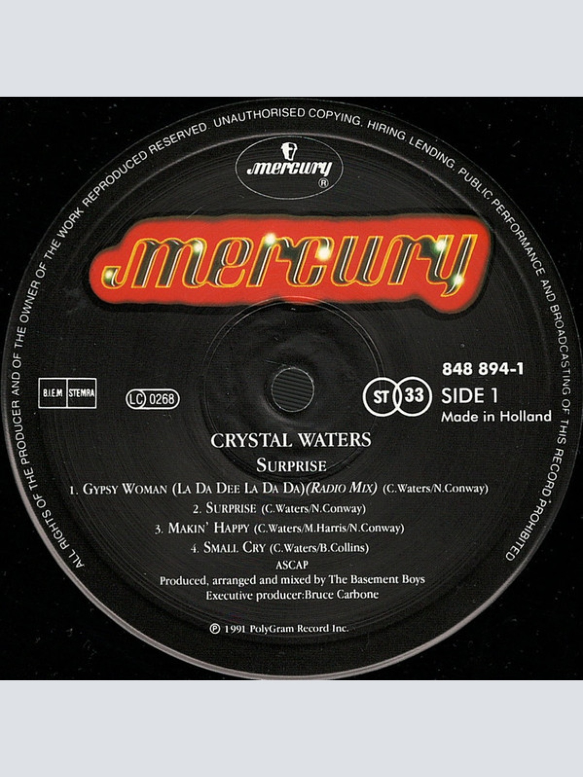 Vinyl / Crystal Waters - Surprise