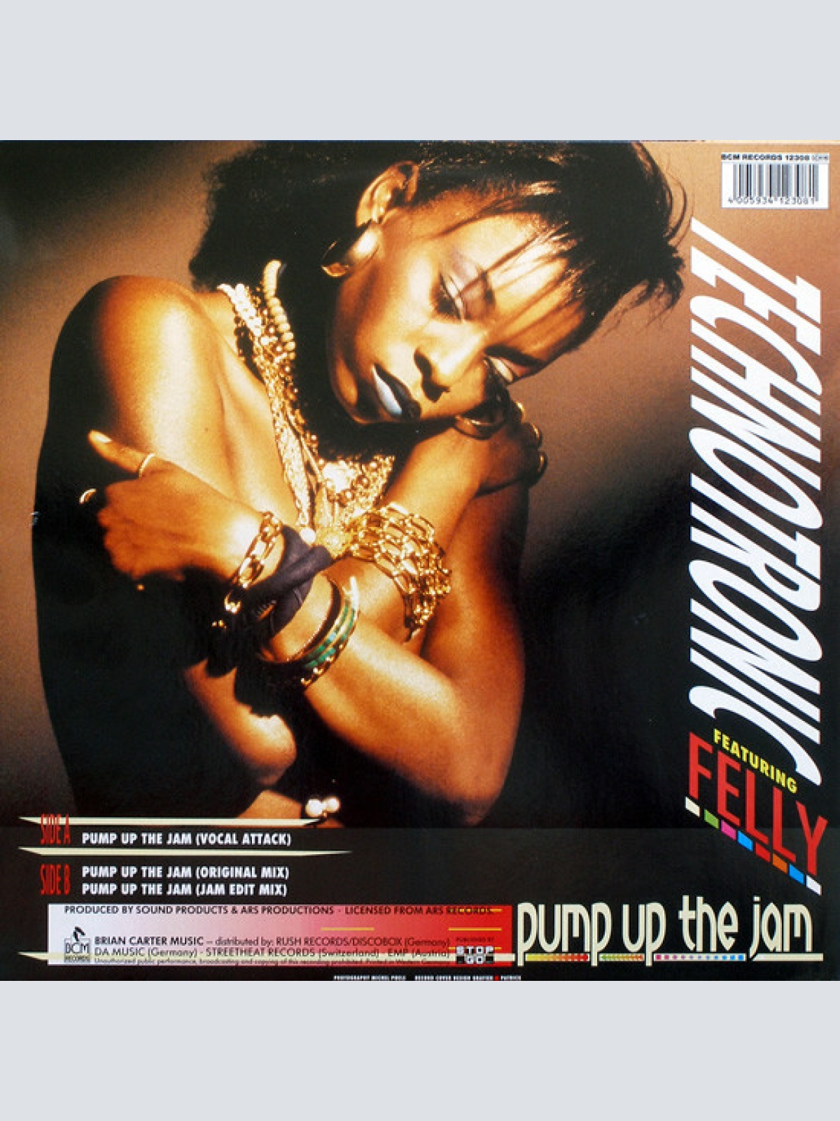Vinyl / Technotronic Featuring Felly - Pump Up The Jam