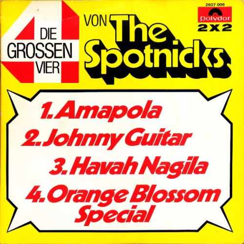 Vinyl / The Spotnicks - Die Grossen Vier Von The Spotnicks