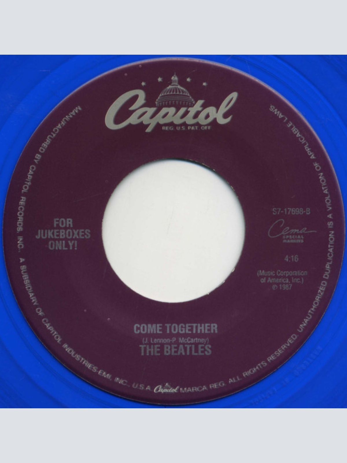 Vinyl / The Beatles - Something / Come Together