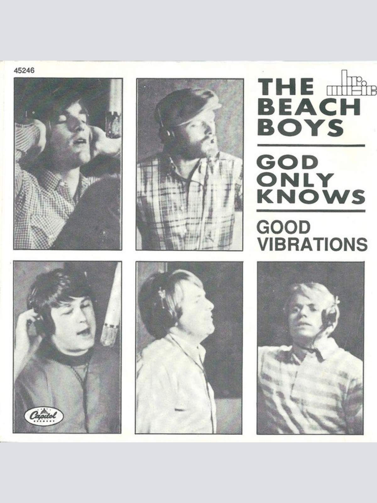 Vinyl / The Beach Boys - God Only Knows / Good Vibrations