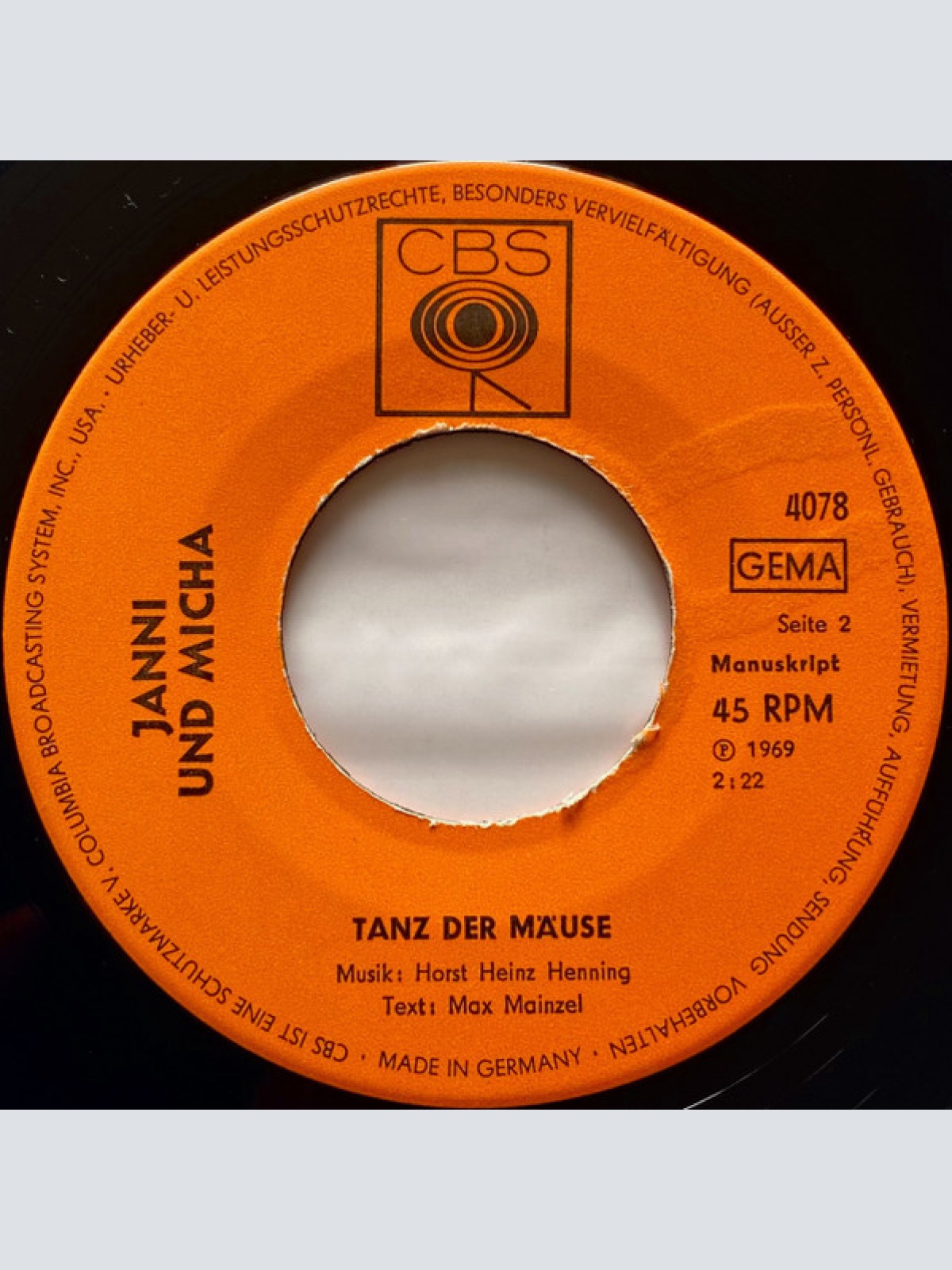 Vinyl / Janni & Micha* - Heintje Und Wilma