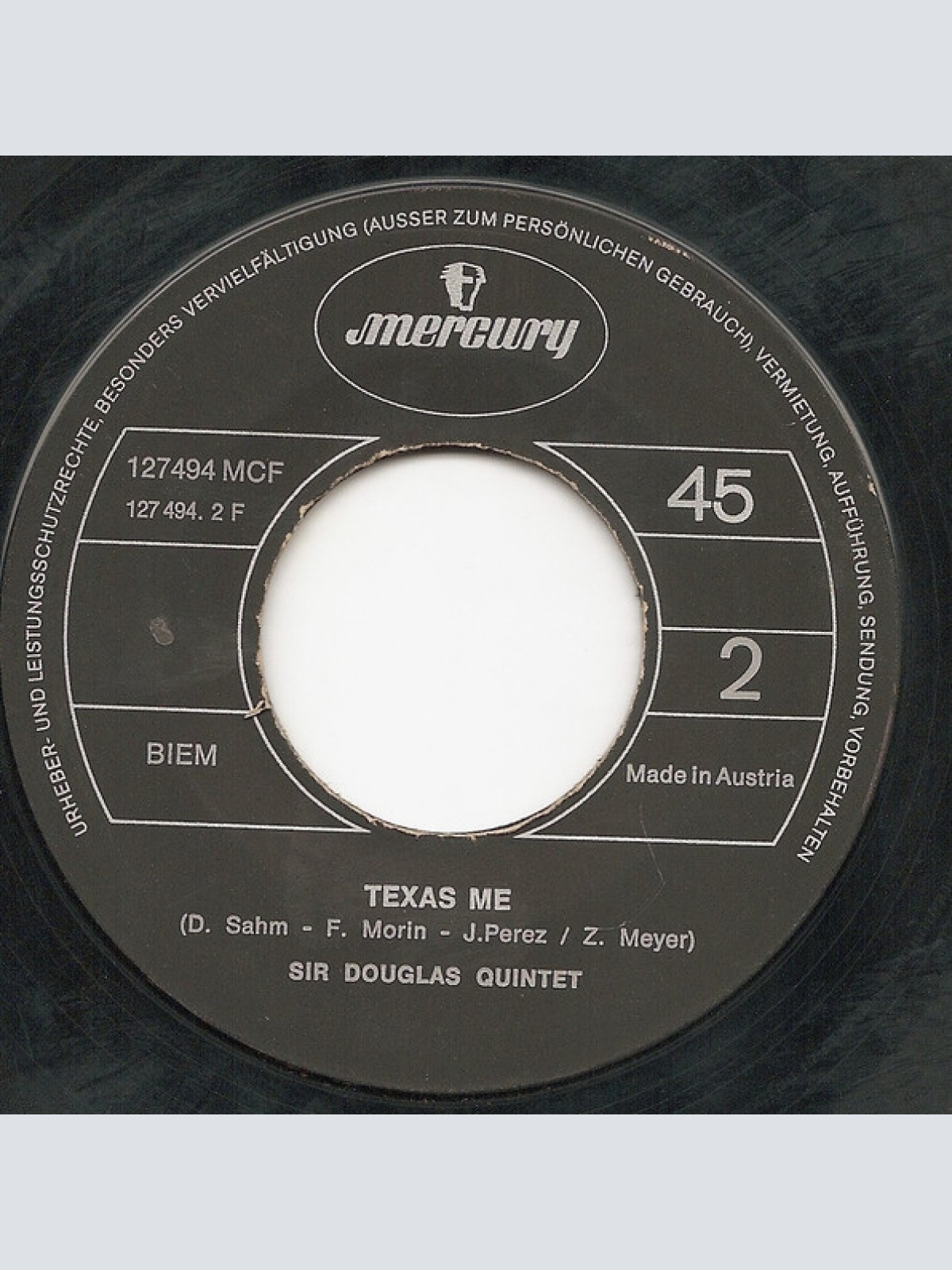 Vinyl / Sir Douglas Quintet - Nuevo Laredo