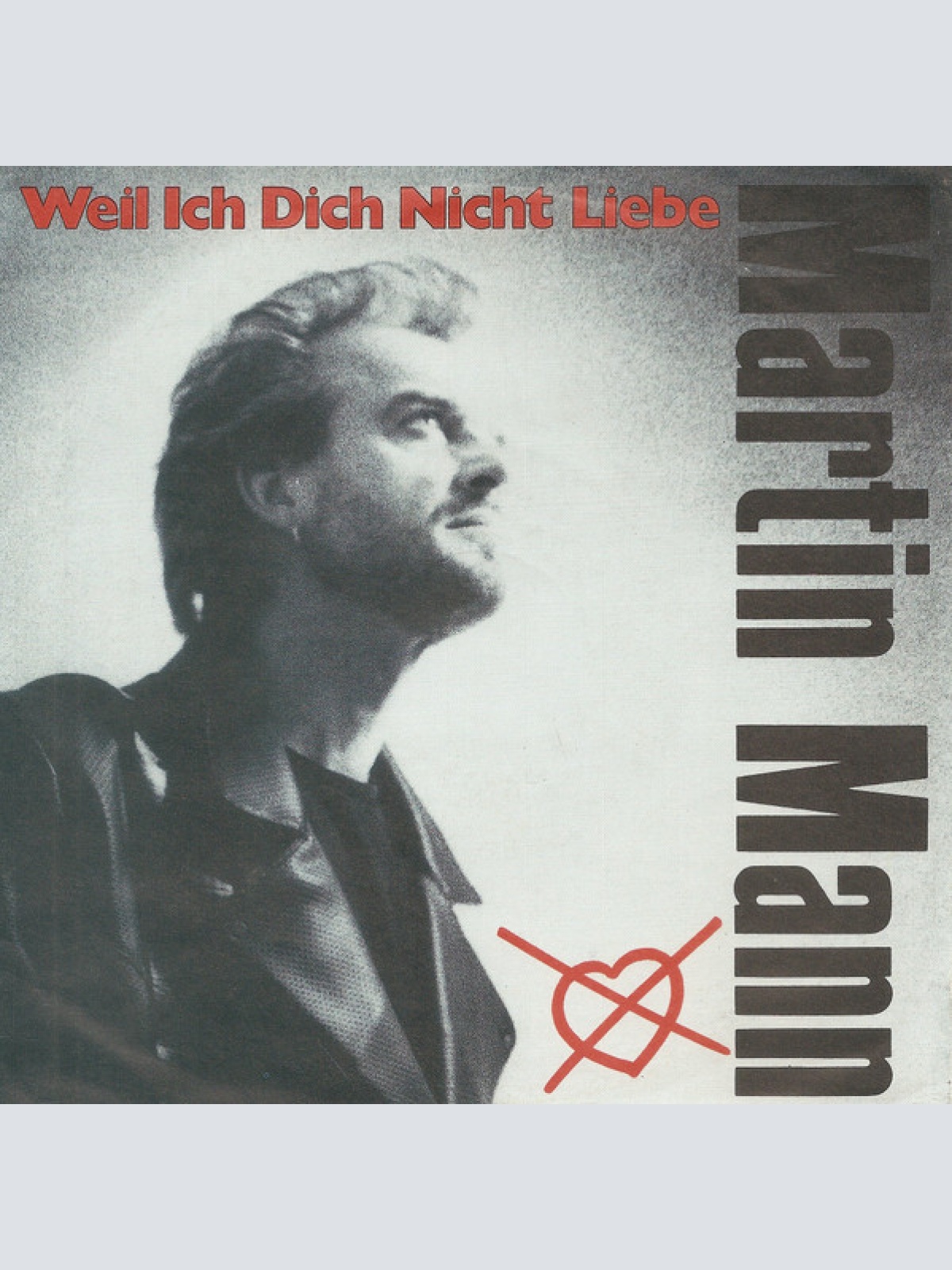 Vinyl / Martin Mann - Weil Ich Dich Nicht Liebe
