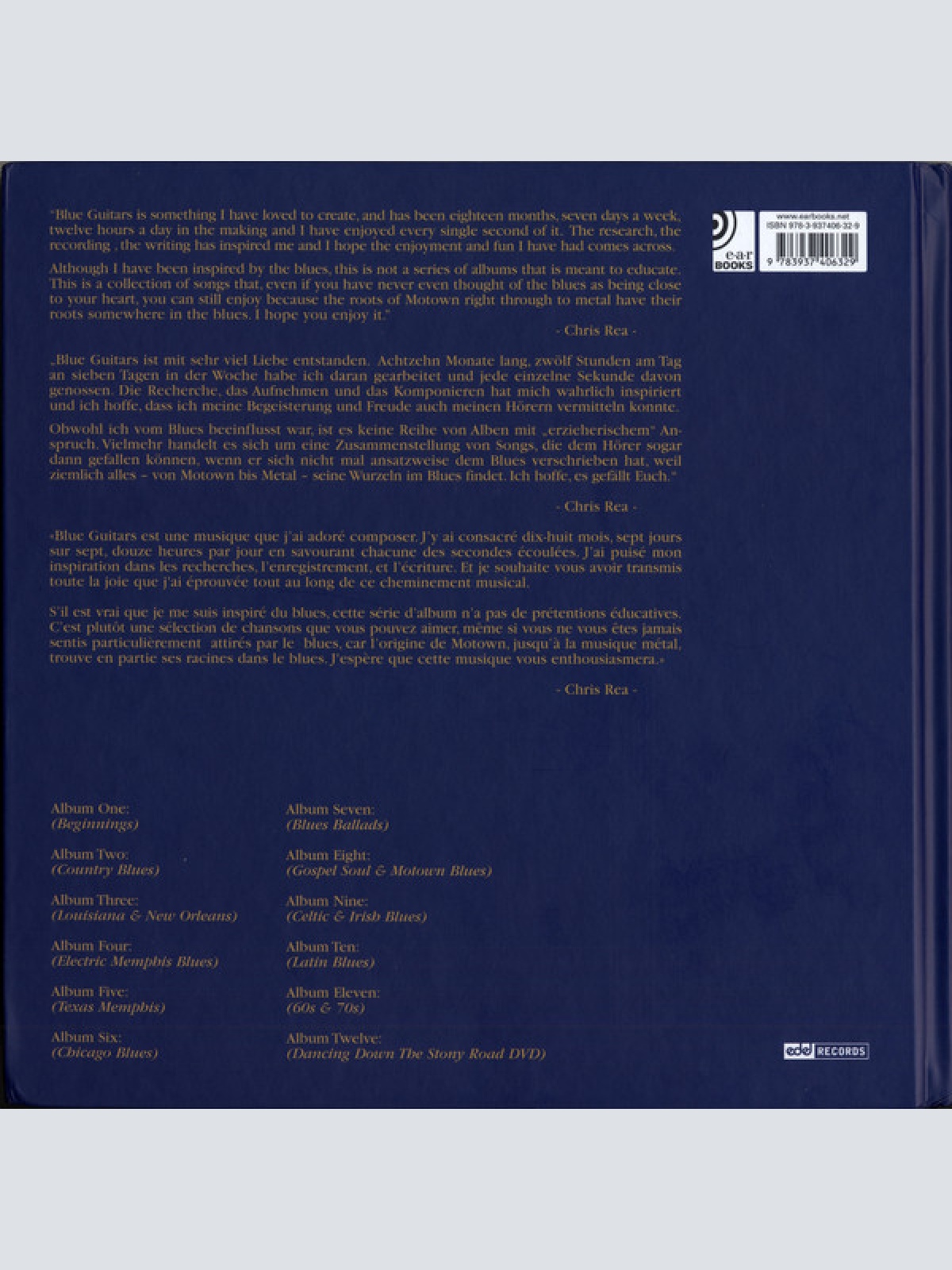 CD / Chris Rea - Blue Guitars