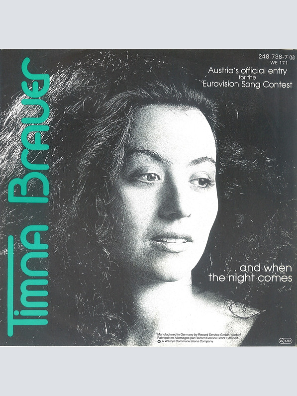 Vinyl / Timna Brauer - Die Zeit Ist Einsam