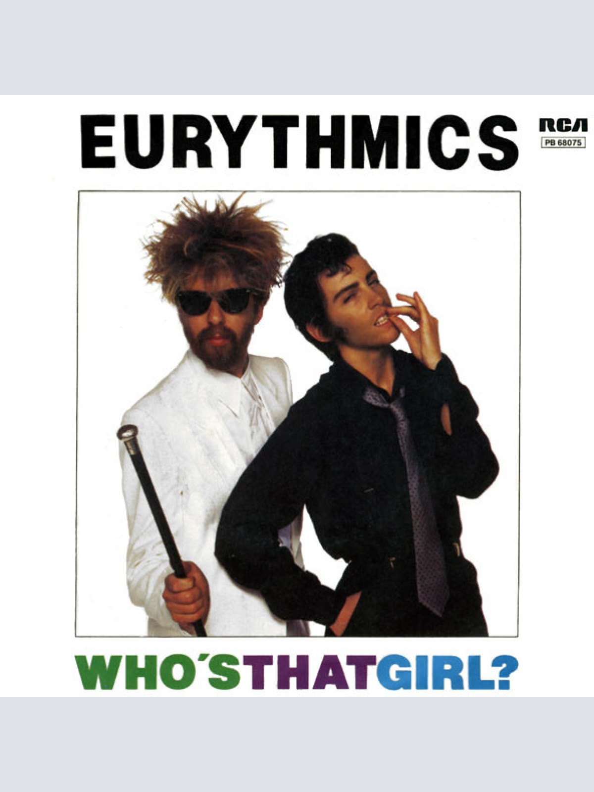 Vinyl / Eurythmics - Who's That Girl?