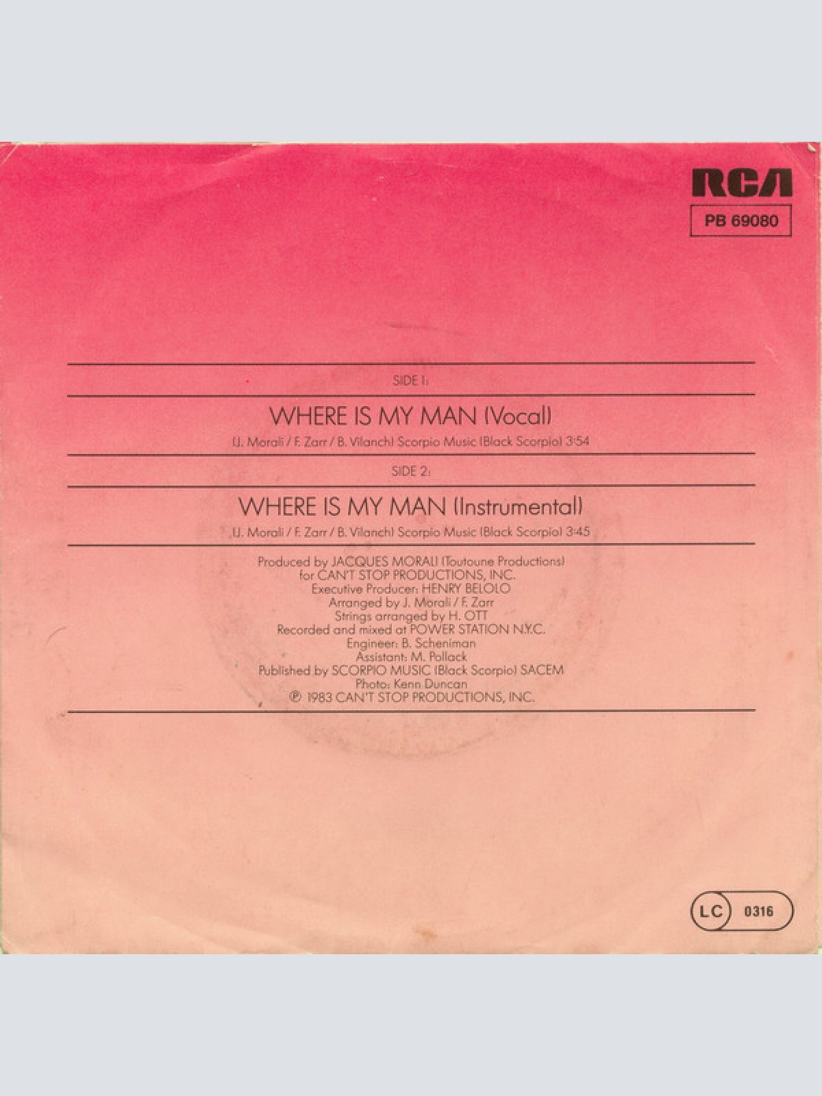 Vinyl / Eartha Kitt - Where Is My Man