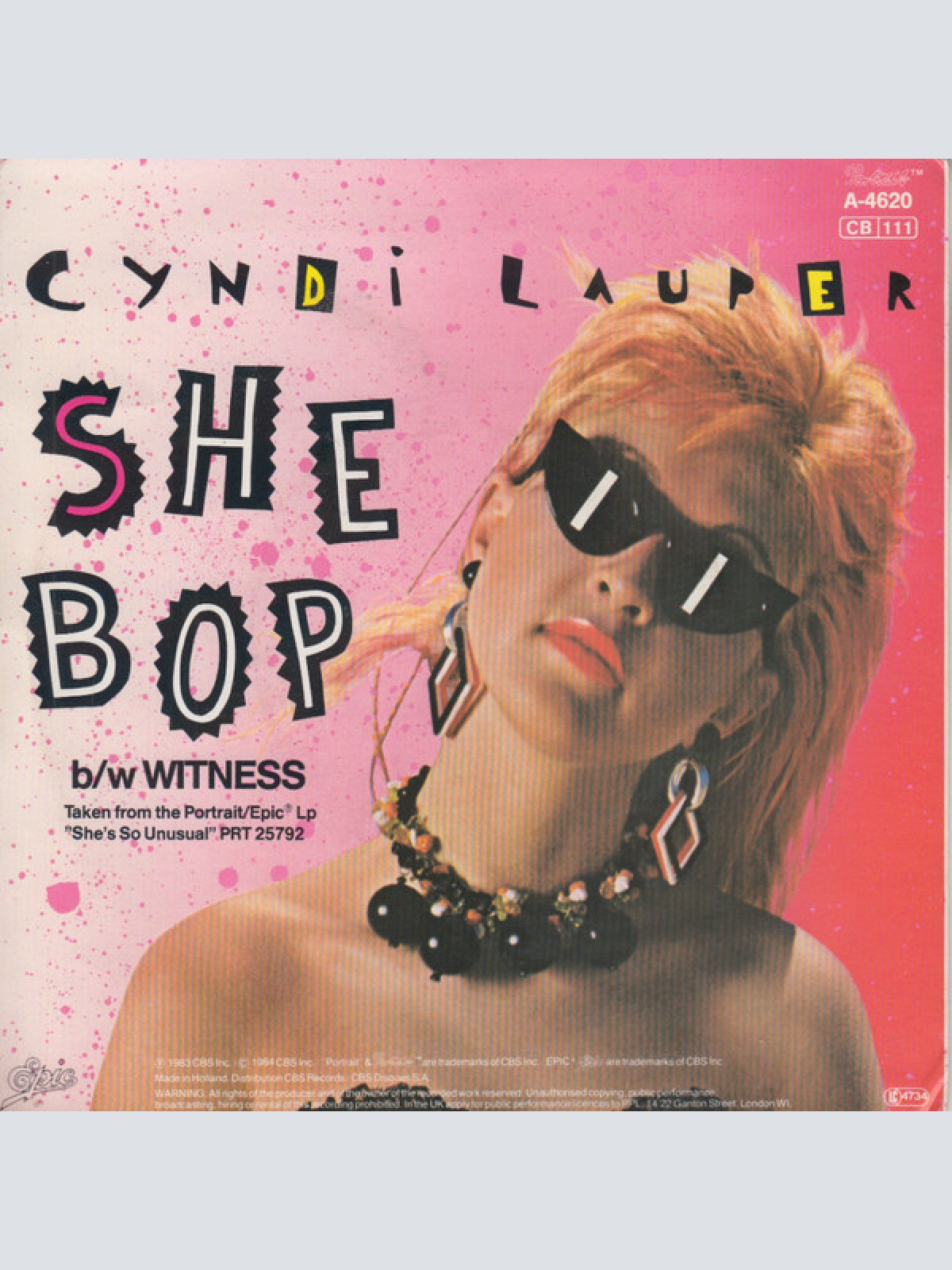 Vinyl / Cyndi Lauper - She Bop