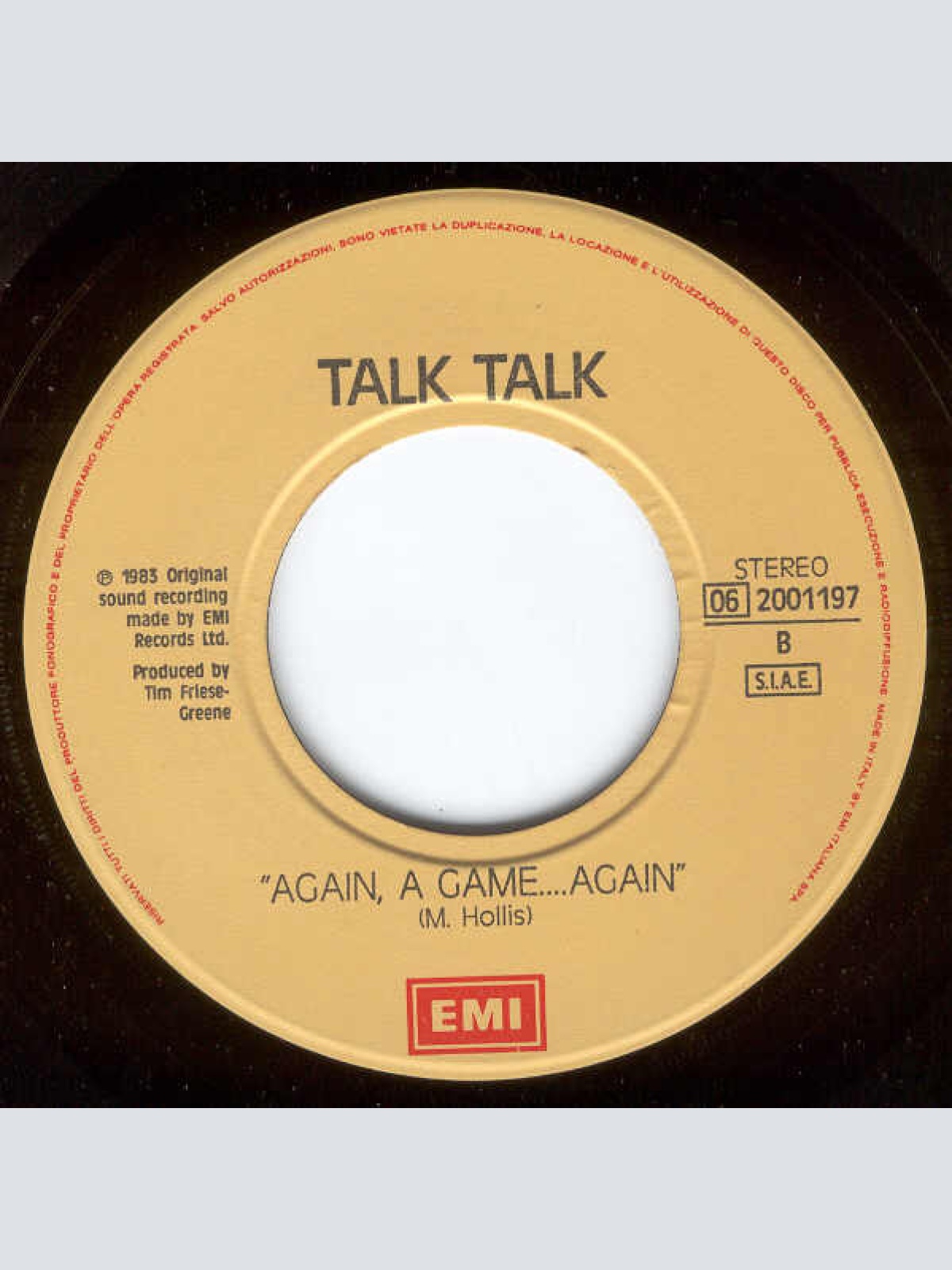 Vinyl / Talk Talk - Such A Shame