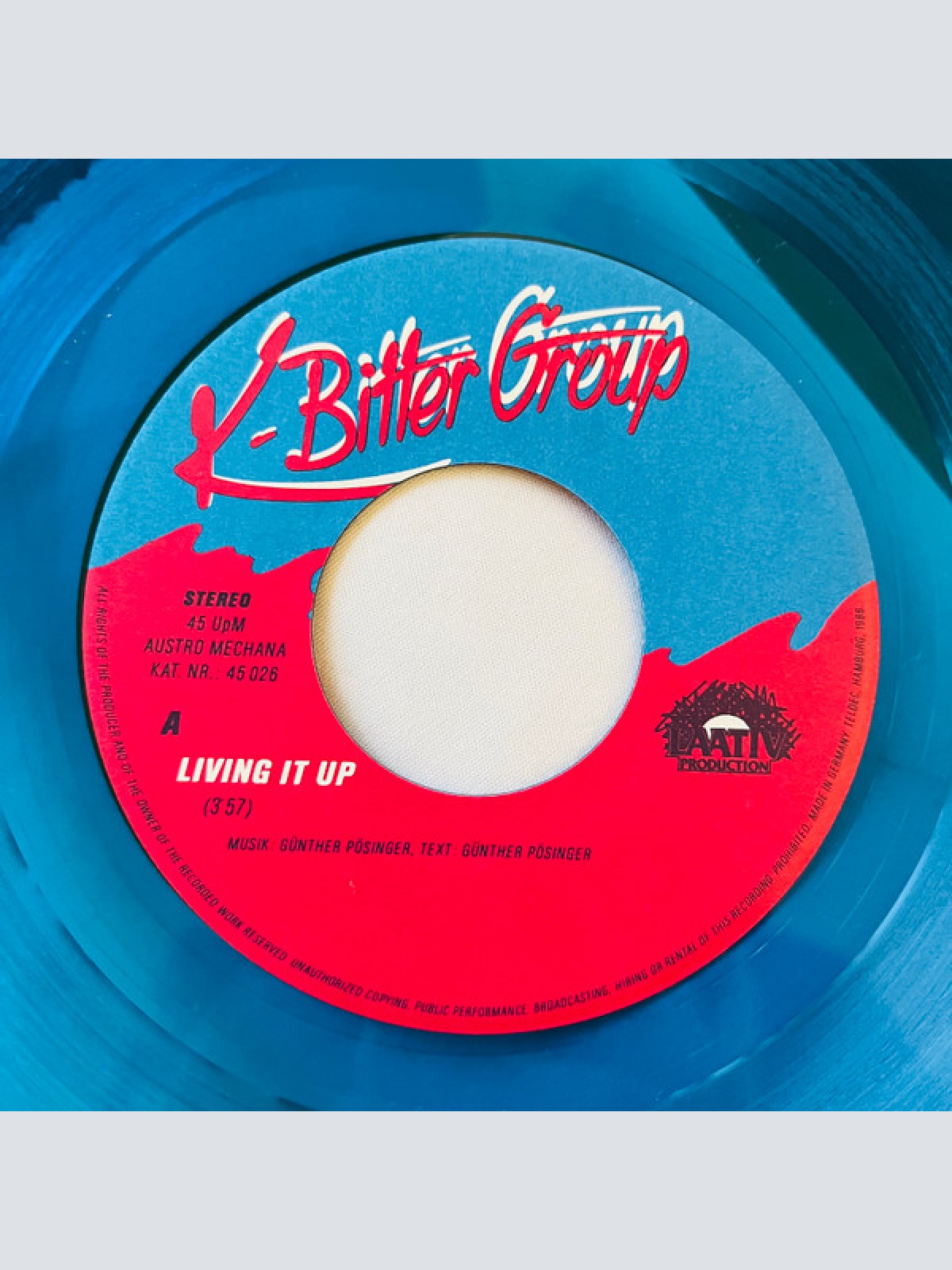 Vinyl / K-Bitter Group - Living It Up / Dignity