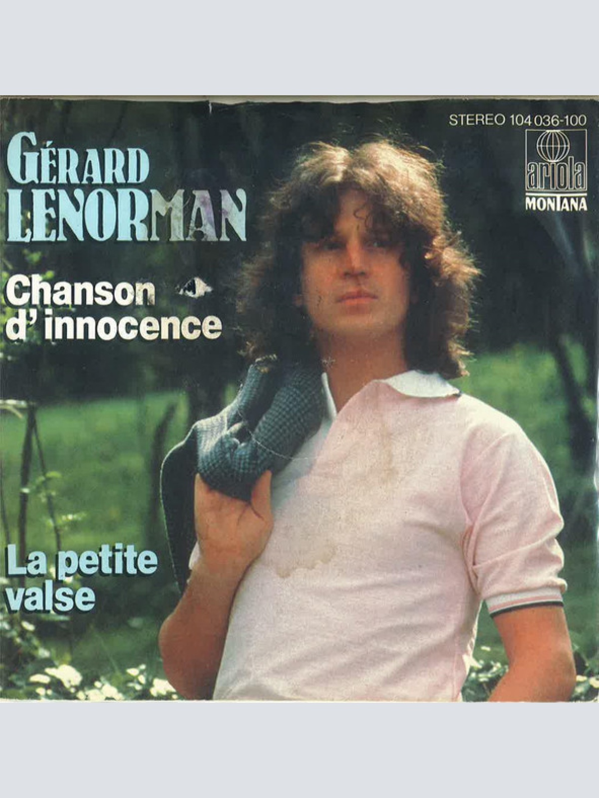 Vinyl / Gérard Lenorman - Chanson D'Innocence
