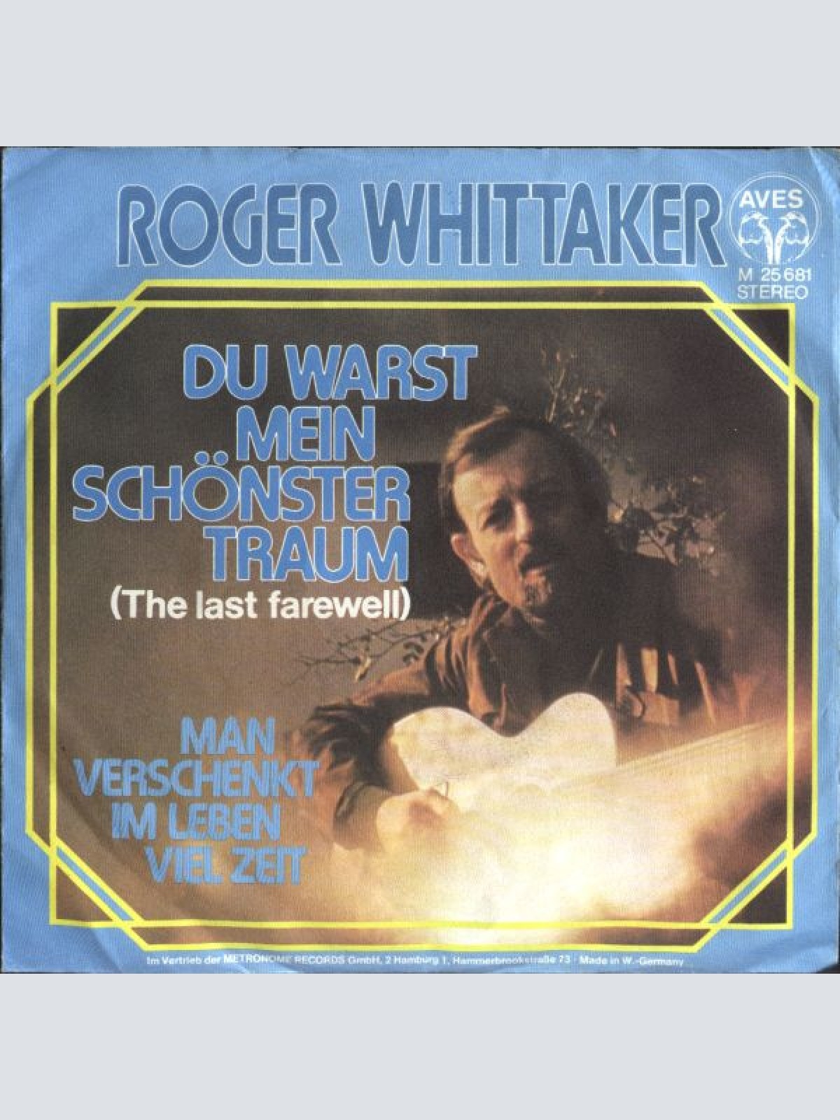 Vinyl / Roger Whittaker - Du Warst Mein Schönster Traum