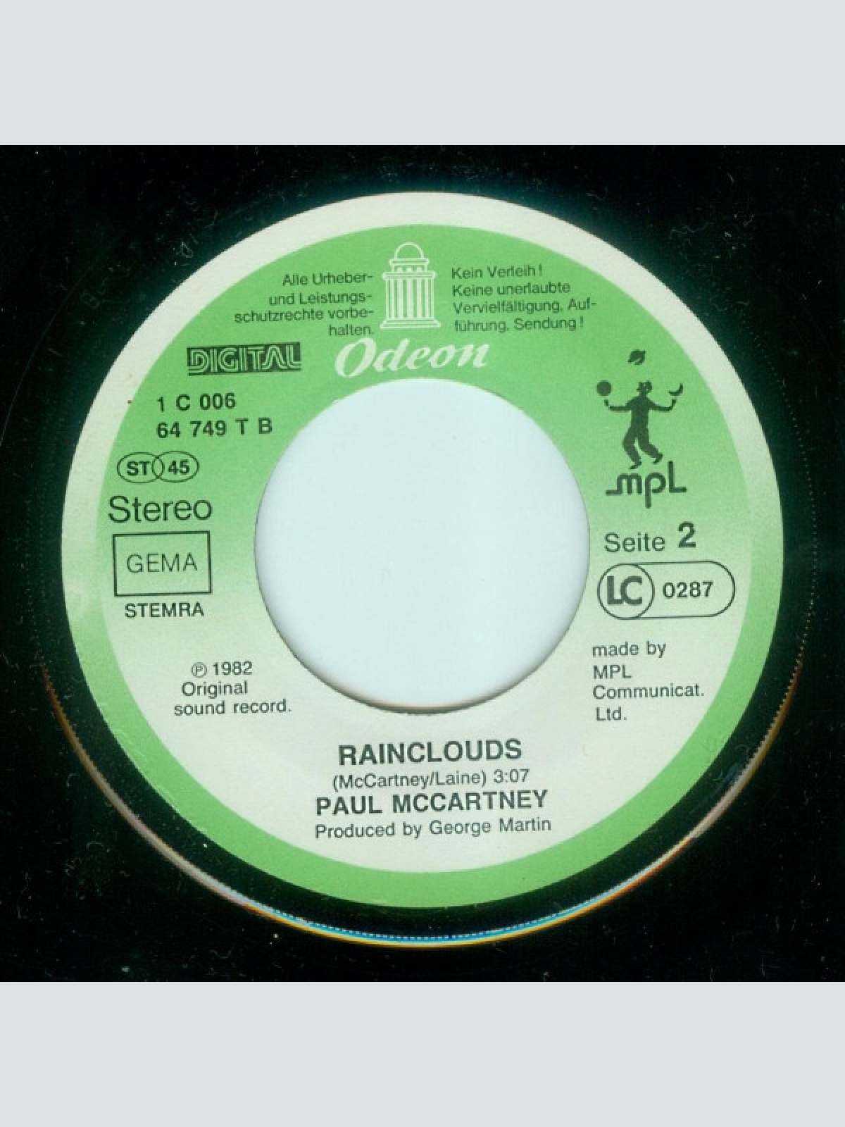 Vinyl / Paul McCartney - Ebony And Ivory