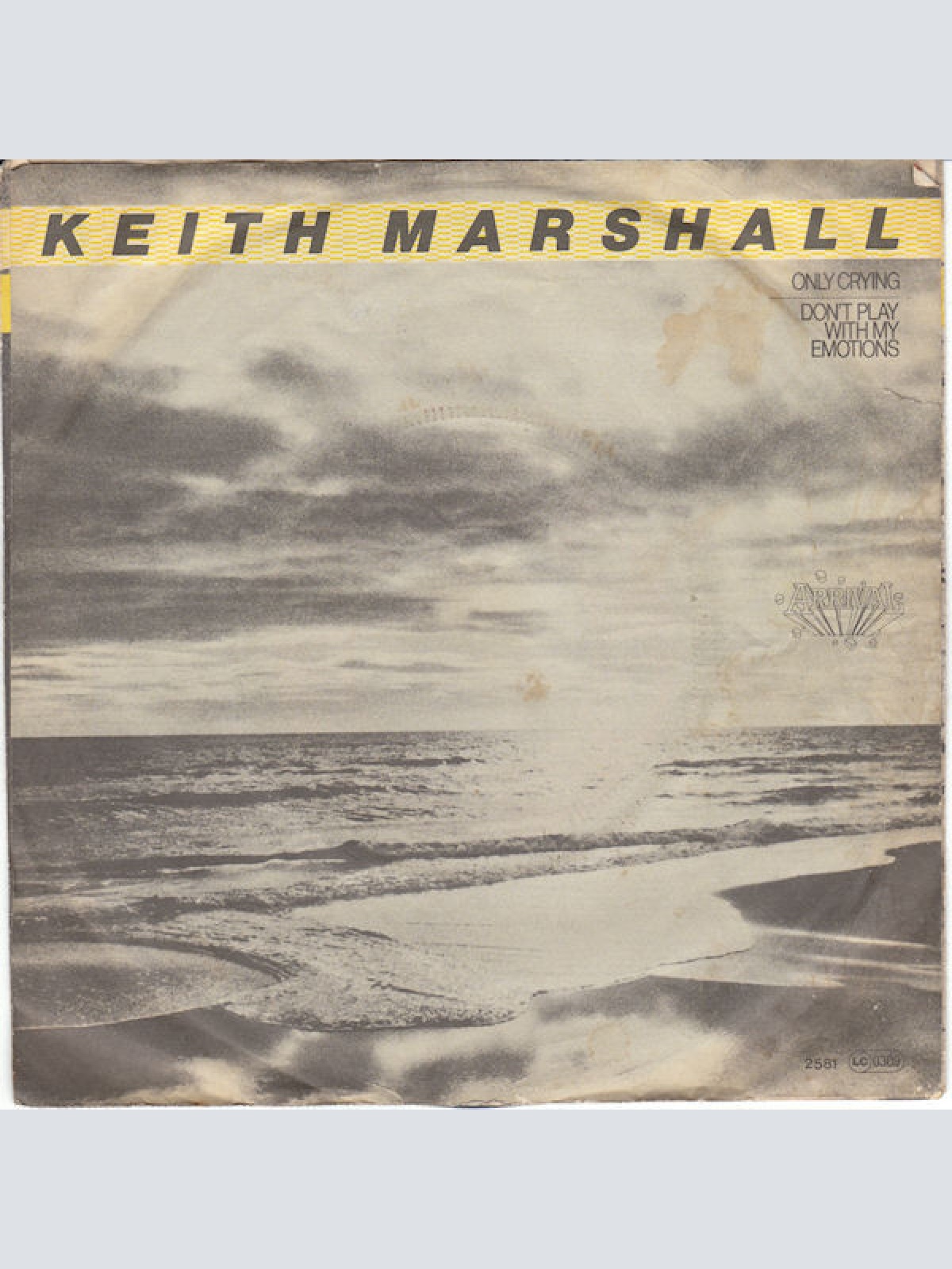 Vinyl / Keith Marshall - Only Crying