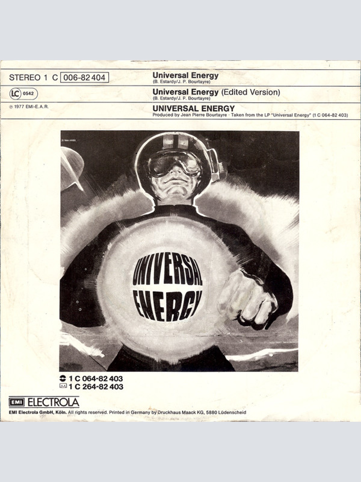 Vinyl / Universal Energy - Universal Energy