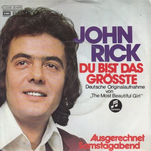 Vinyl / John Rick - Du Bist Das Grösste