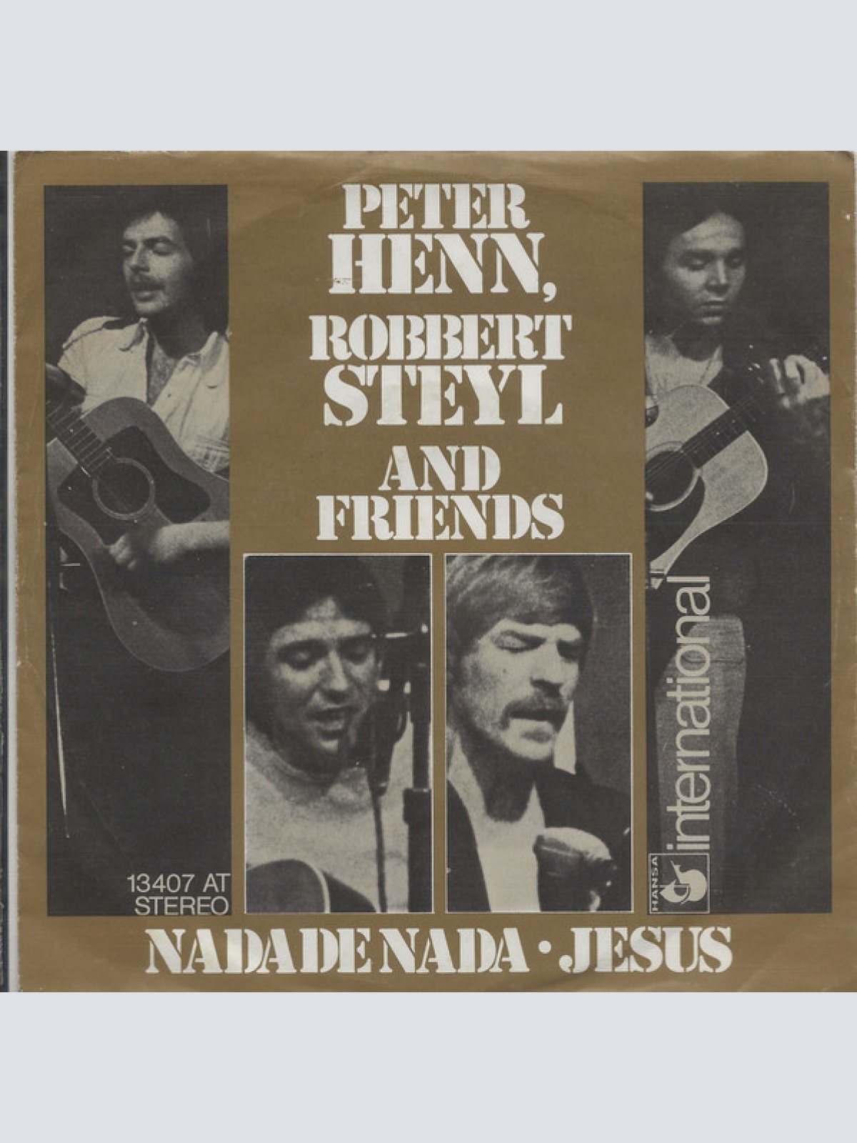Vinyl / Peter Henn & Robbert Steyl - Nada De Nada / Jesus