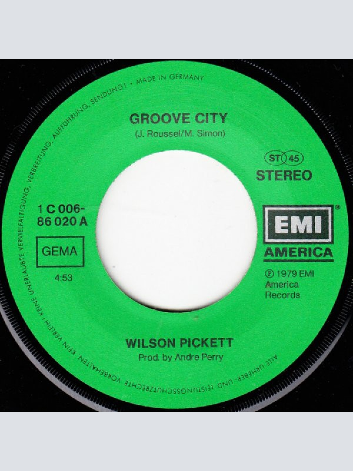 Vinyl / Wilson Pickett - Groove City