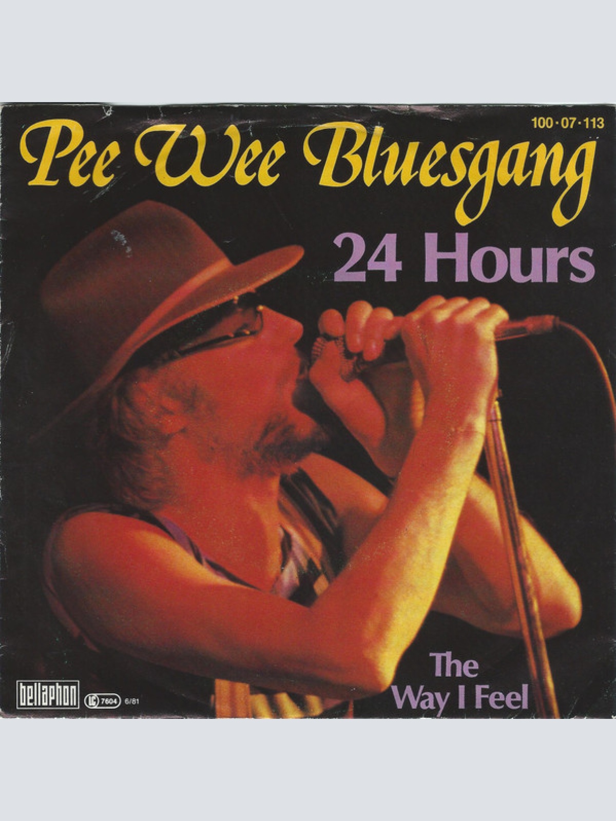 Vinyl / Pee Wee Bluesgang - 24 Hours