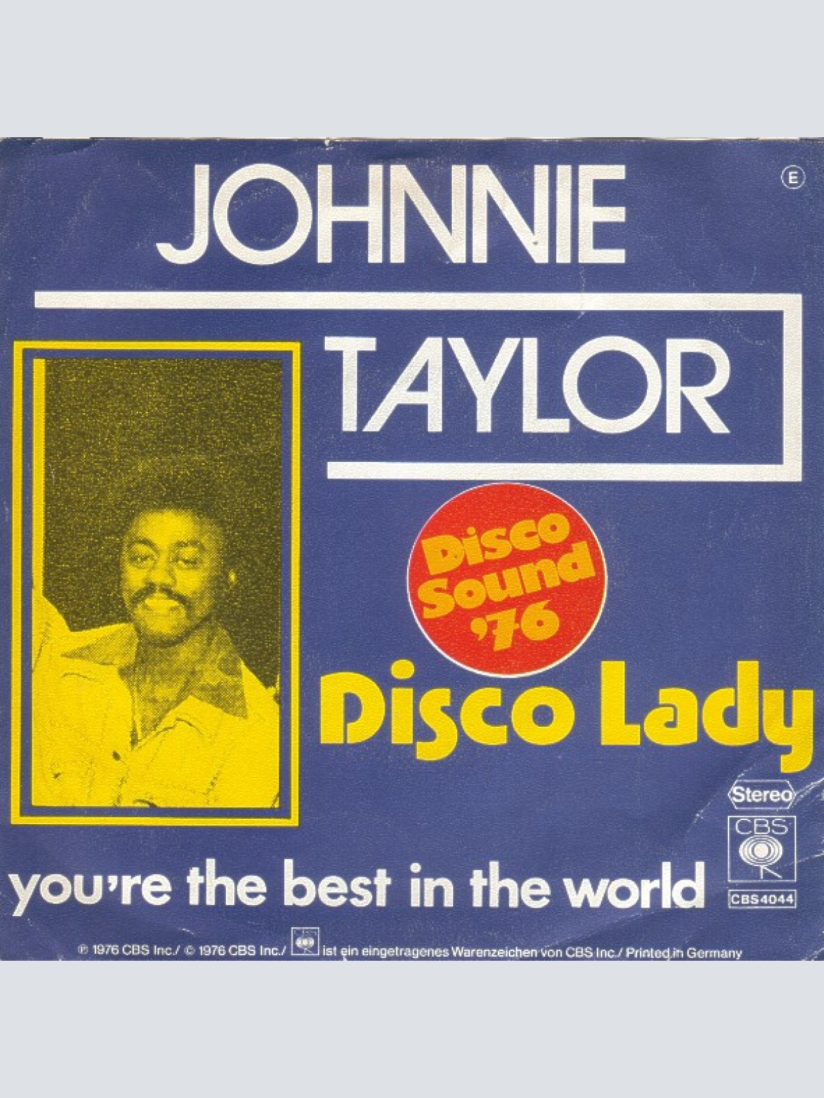 Vinyl / Johnnie Taylor - Disco Lady