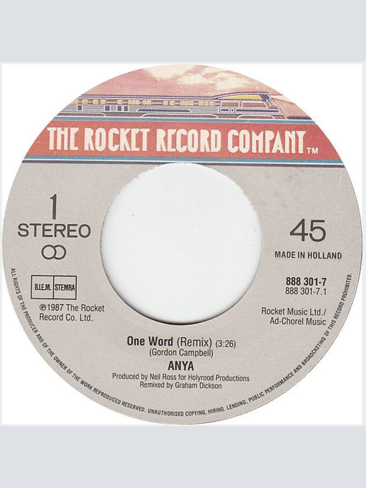 Vinyl / Anya (2) - One Word