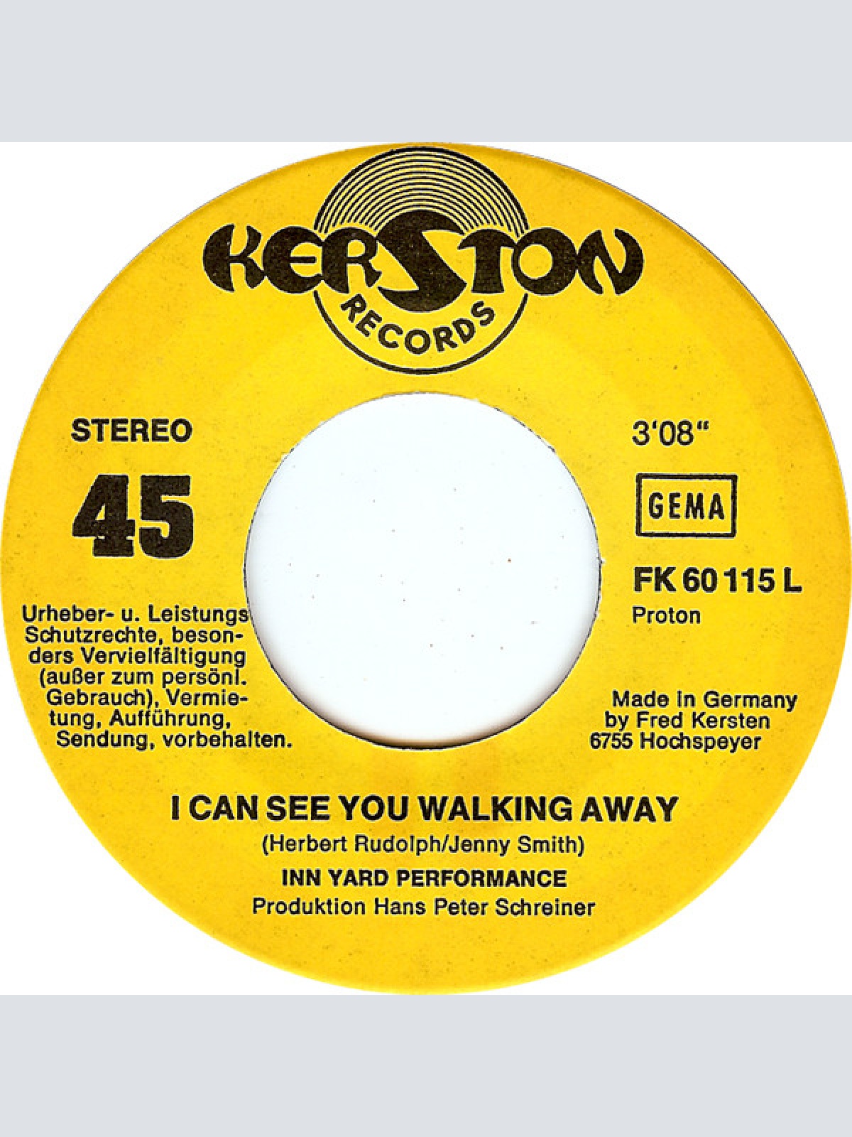 Vinyl / Inn Yard Performance - Bobo