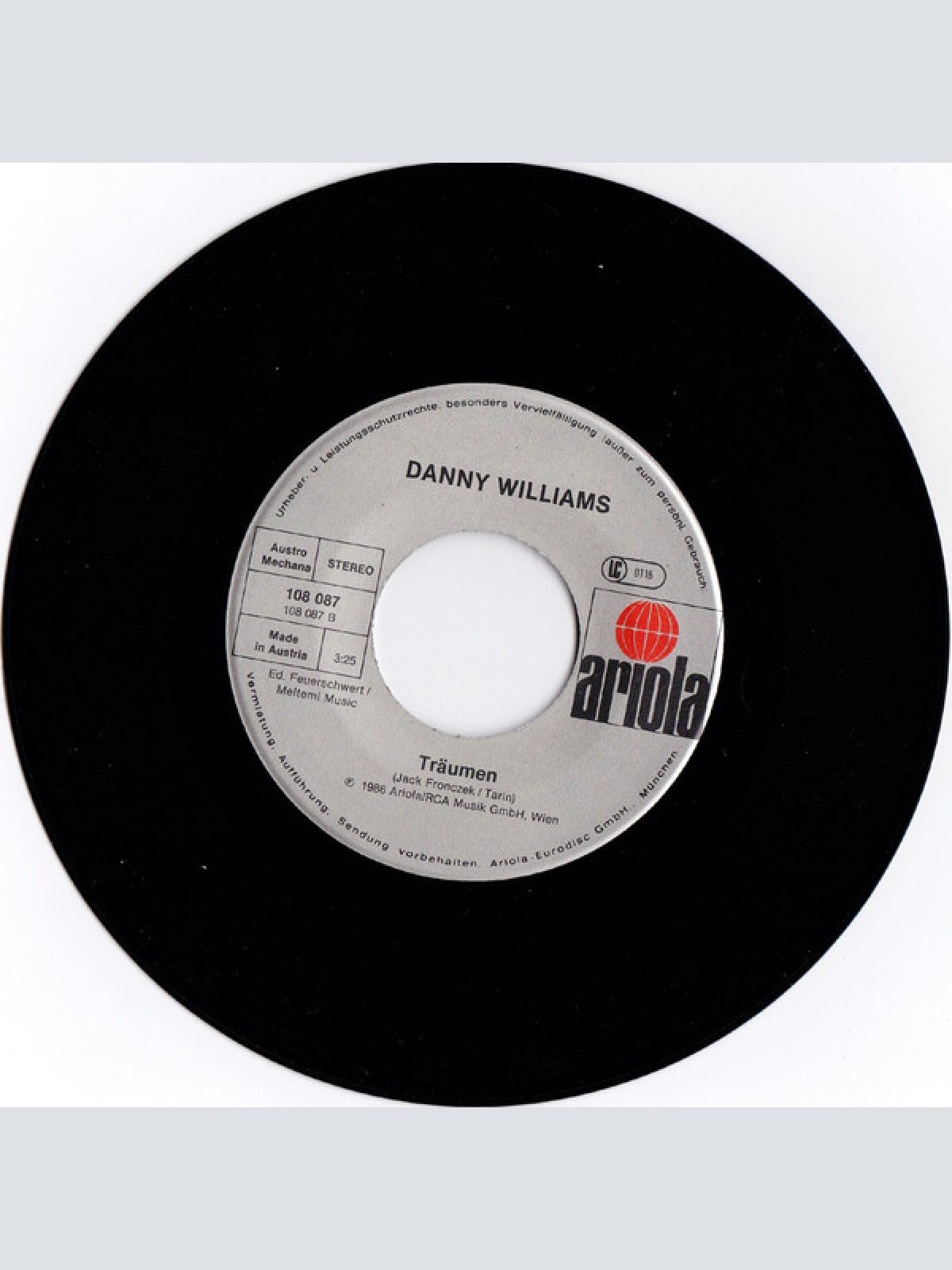 Vinyl / Danny Williams (22) - Tanze Mit Mir Durch Das Leben