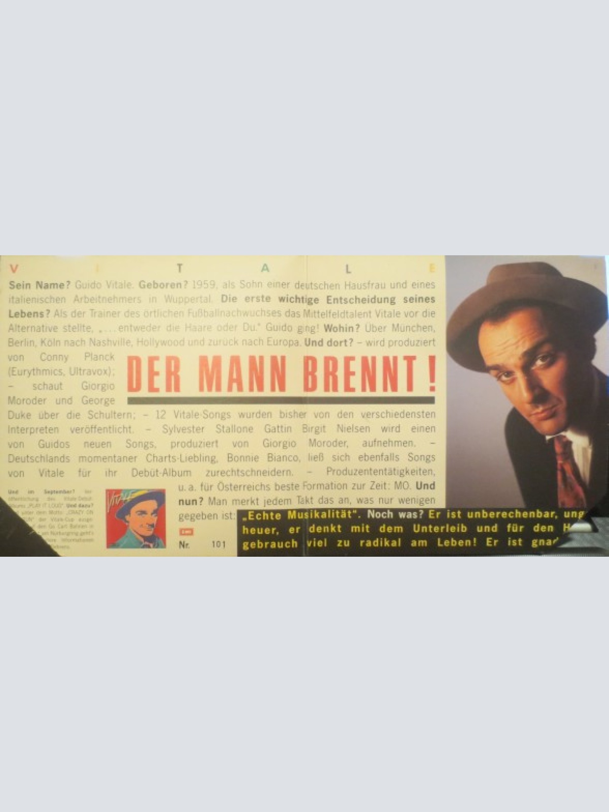 Vinyl / Vitale* - Let Me Love You