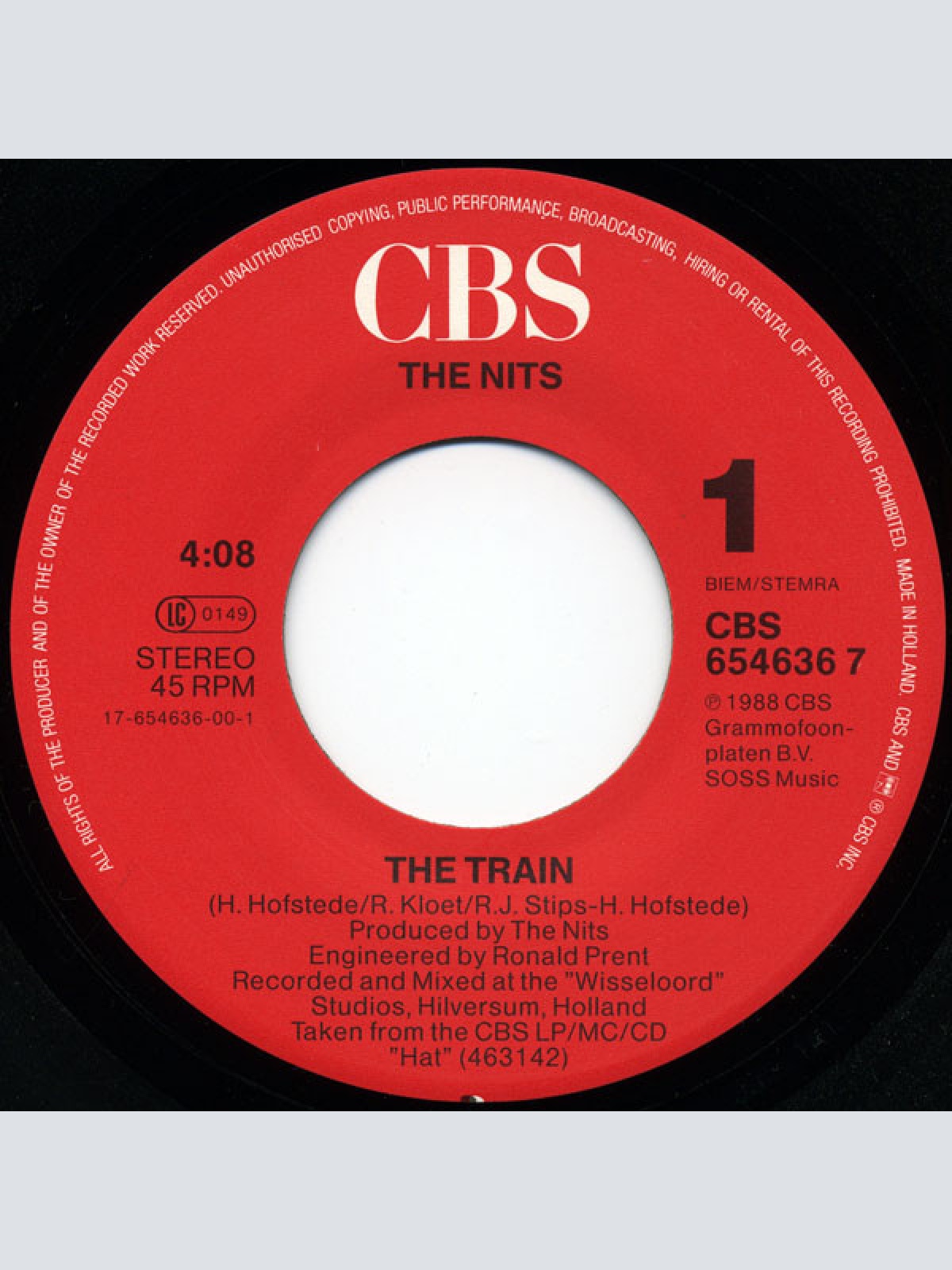 Vinyl / The Nits - The Train