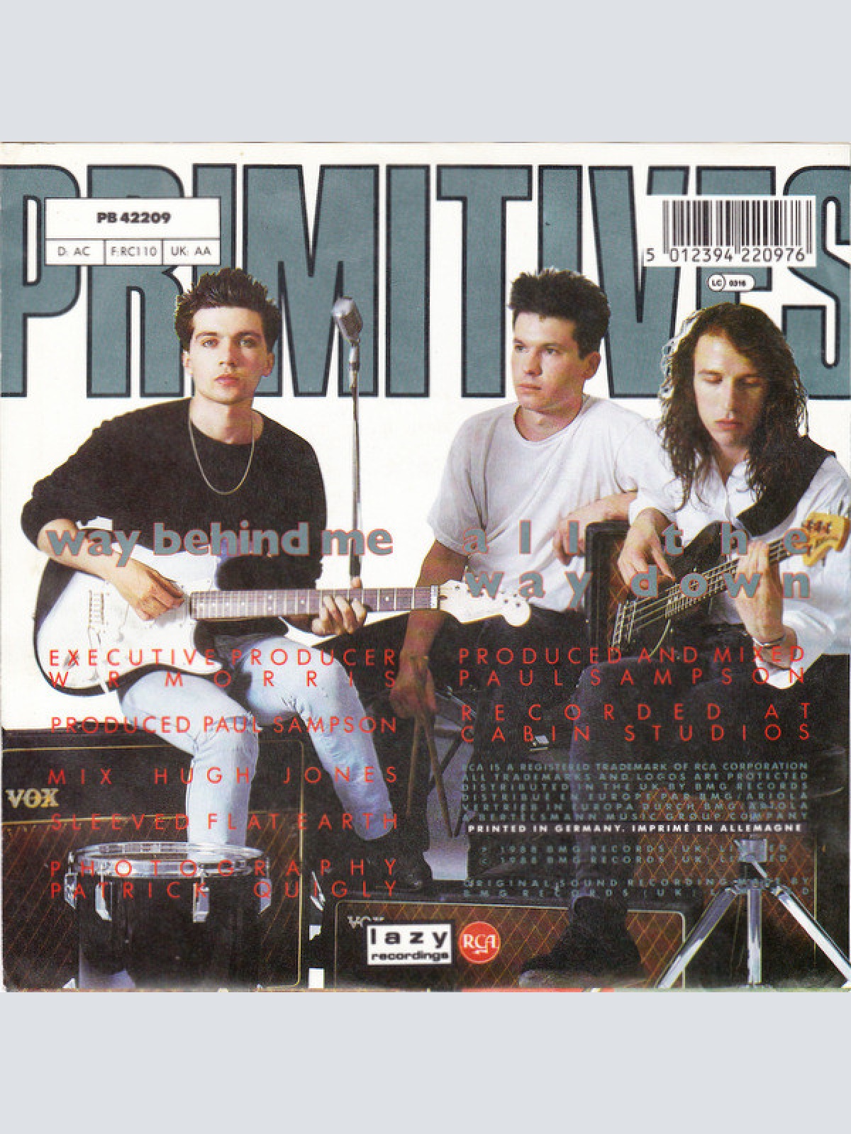 Vinyl / Primitives* - Way Behind Me