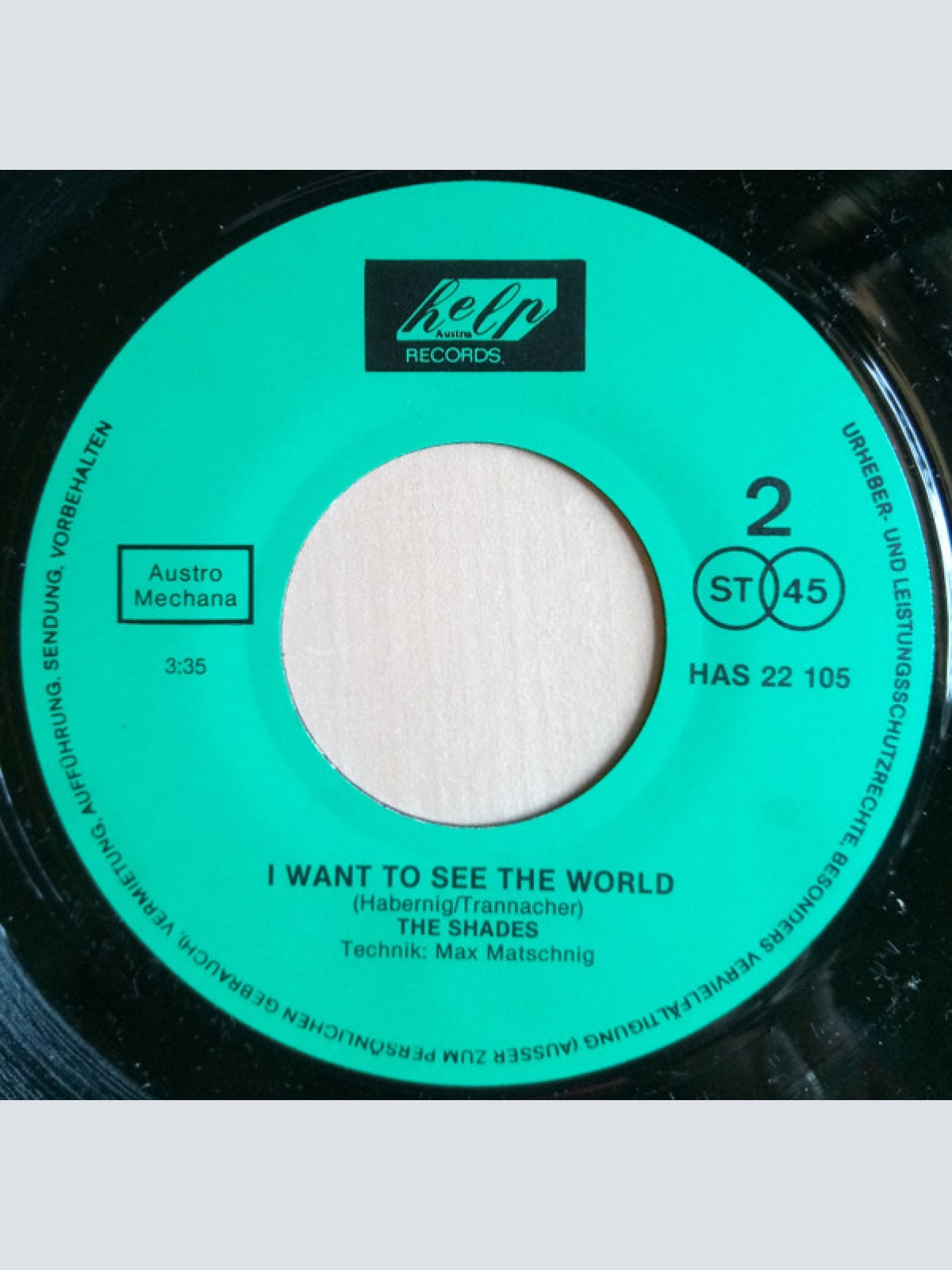 Vinyl / The Shades (35) - If You And I