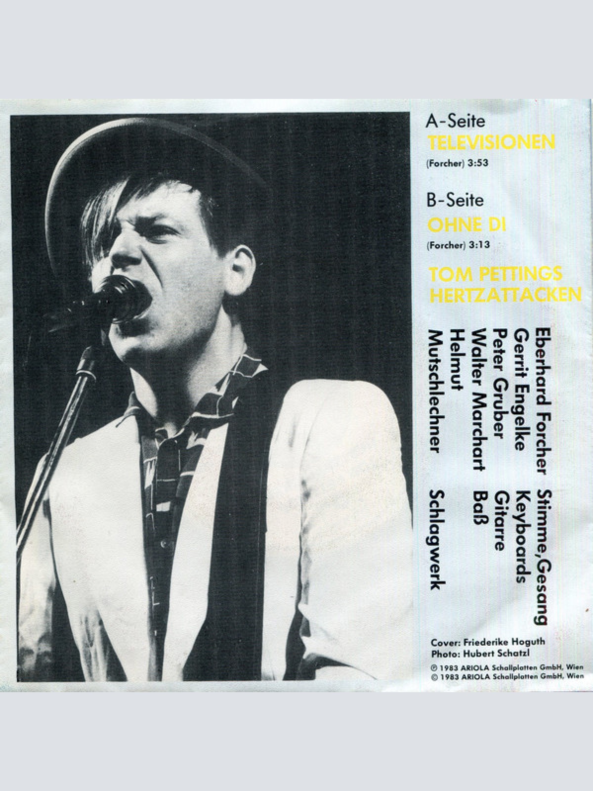 Vinyl / Tom Pettings Hertzattacken - Televisionen