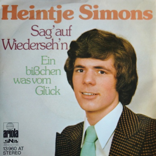 Vinyl / Heintje Simons* - Sag' Auf Wiederseh'n