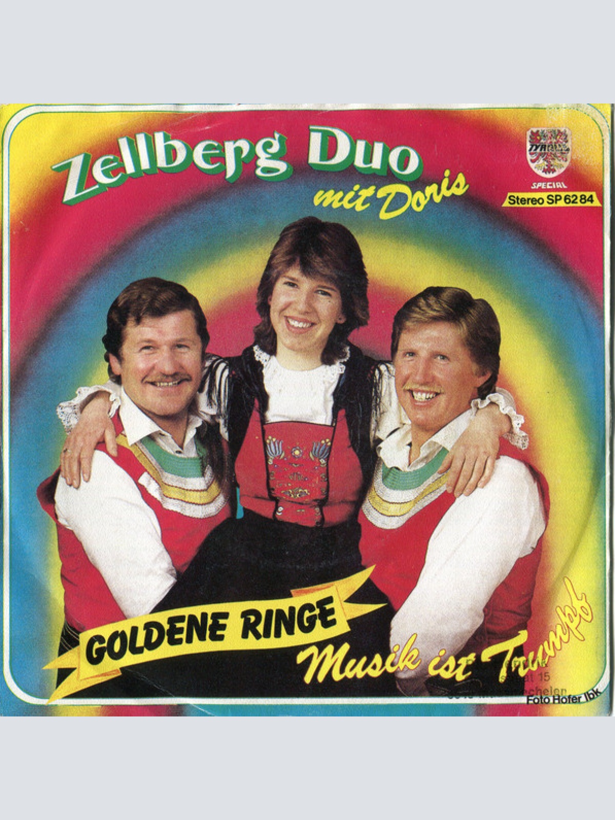 Vinyl / Zellberg Duo Mit Doris - Goldene Ringe